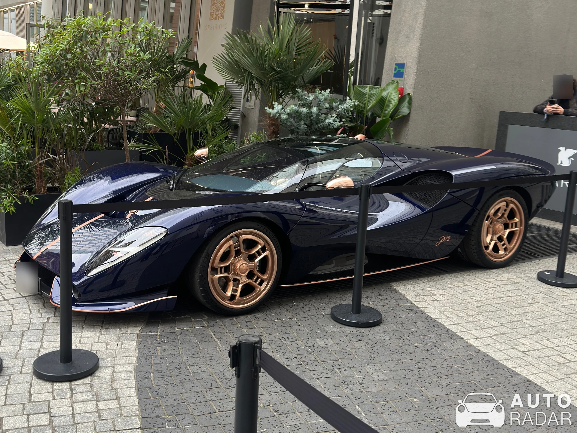 De Tomaso P72 spotted in Frankfurt