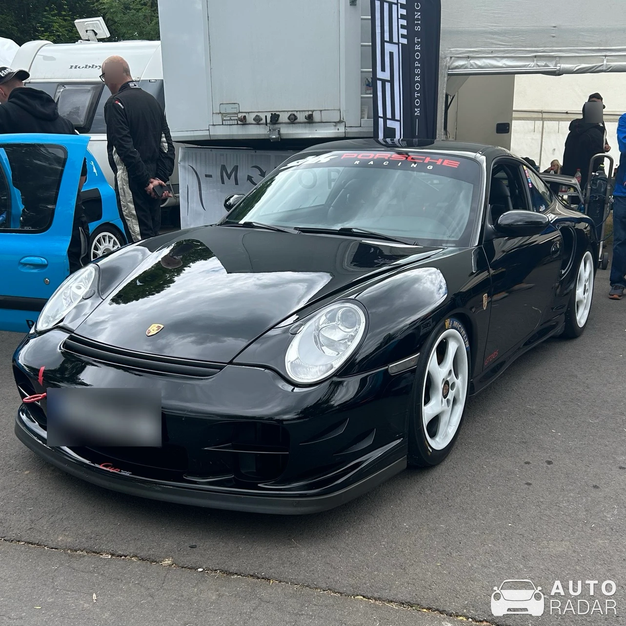 Porsche 996 GT2 spotted in Bad Liebenstein, Deutschland