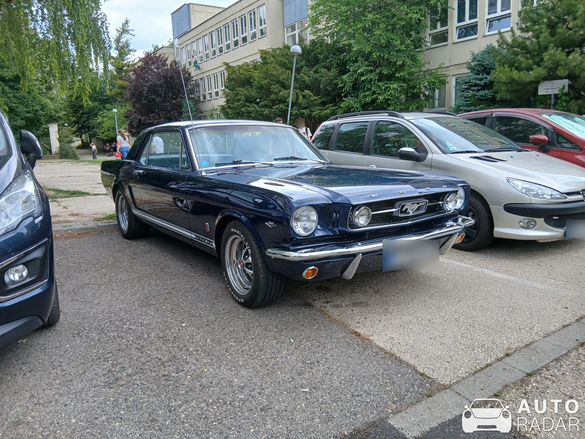 Ford Mustang GT 1986 spotted in Budapest