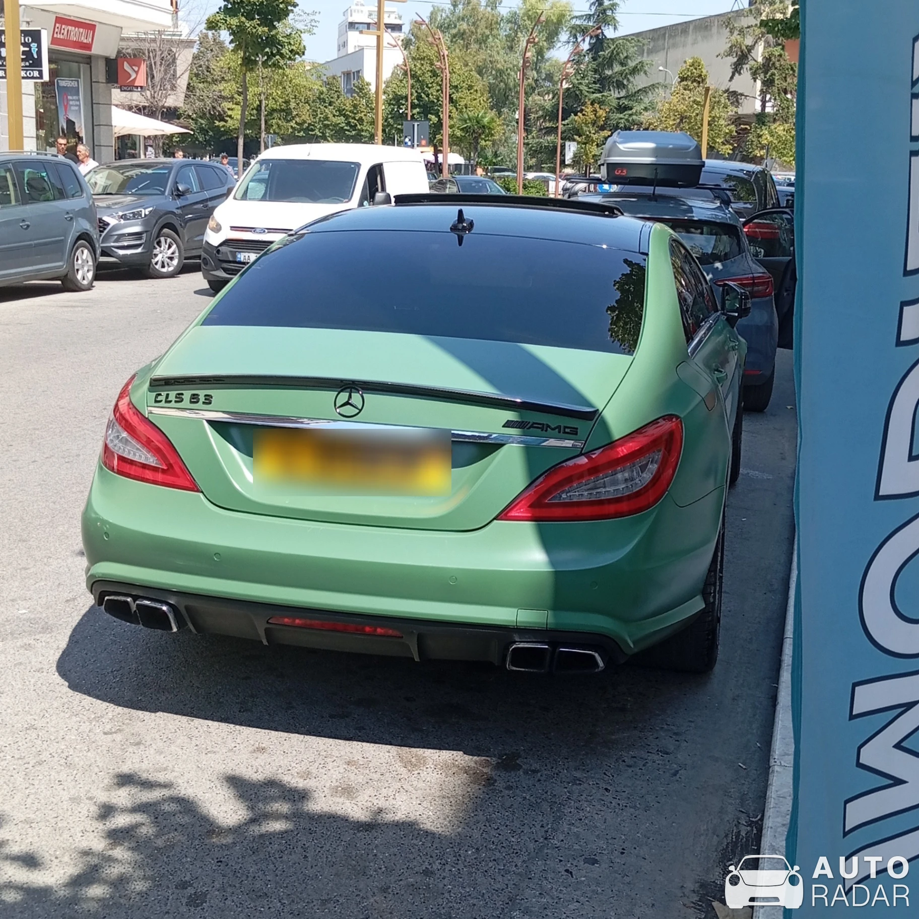 Mercedes-AMG CLS 63 C218 2016 spotted in Durrës, Albania