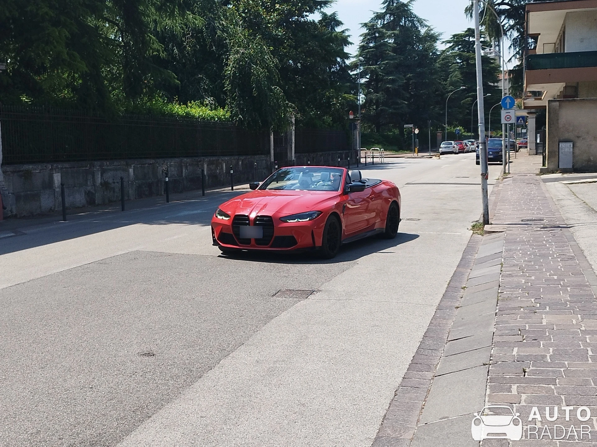 BMW M4 G83 Convertible Competition spotted in Vicenza