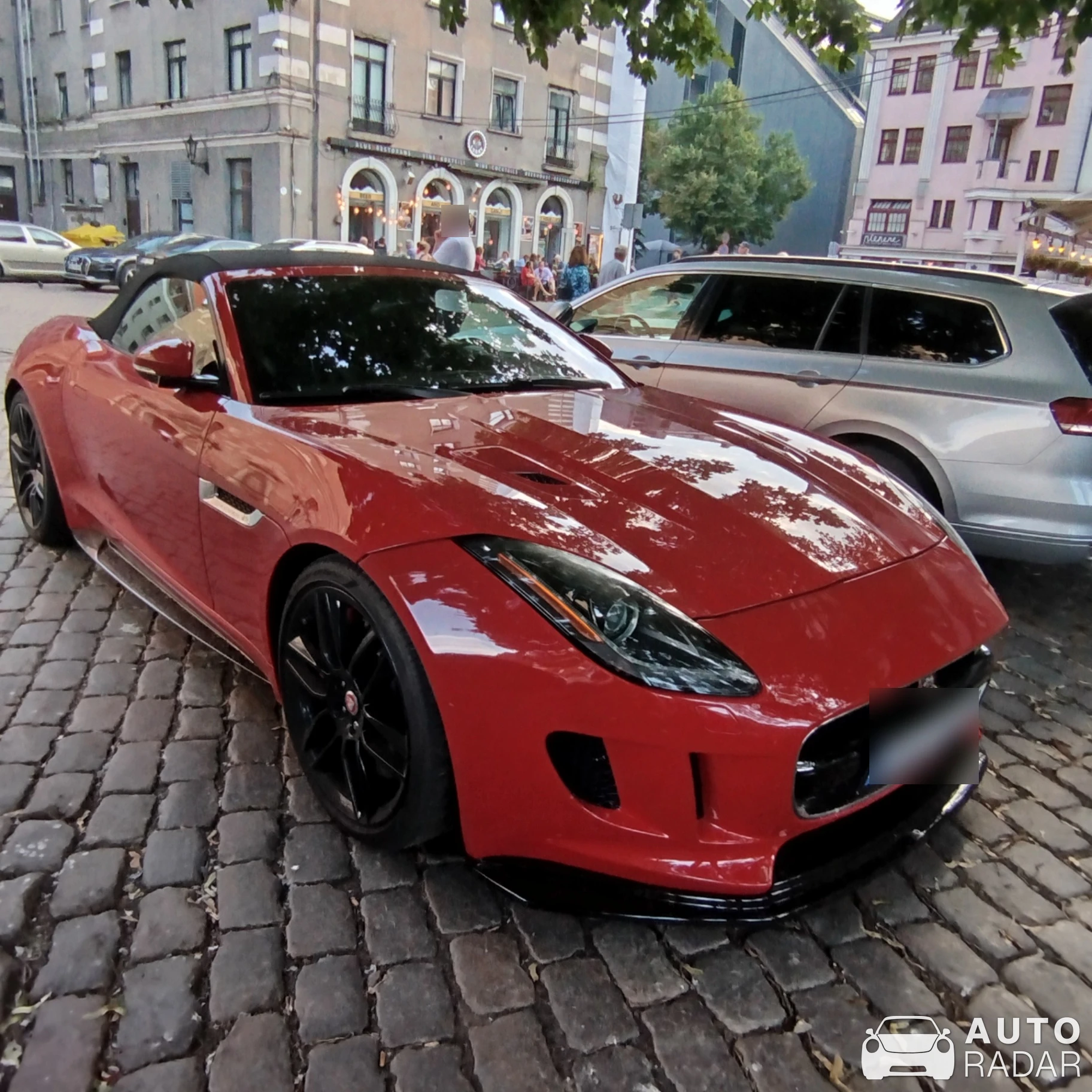 Jaguar F-TYPE R Convertible spotted in Riga, Latvia
