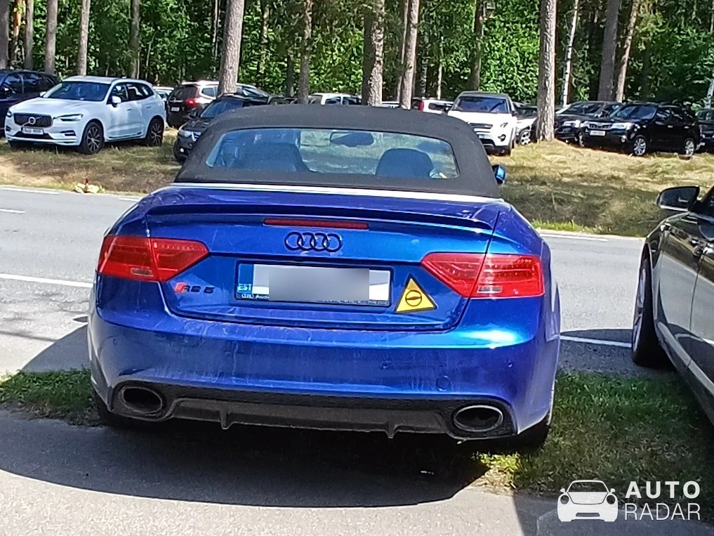 Audi RS5 8T spotted in Võru