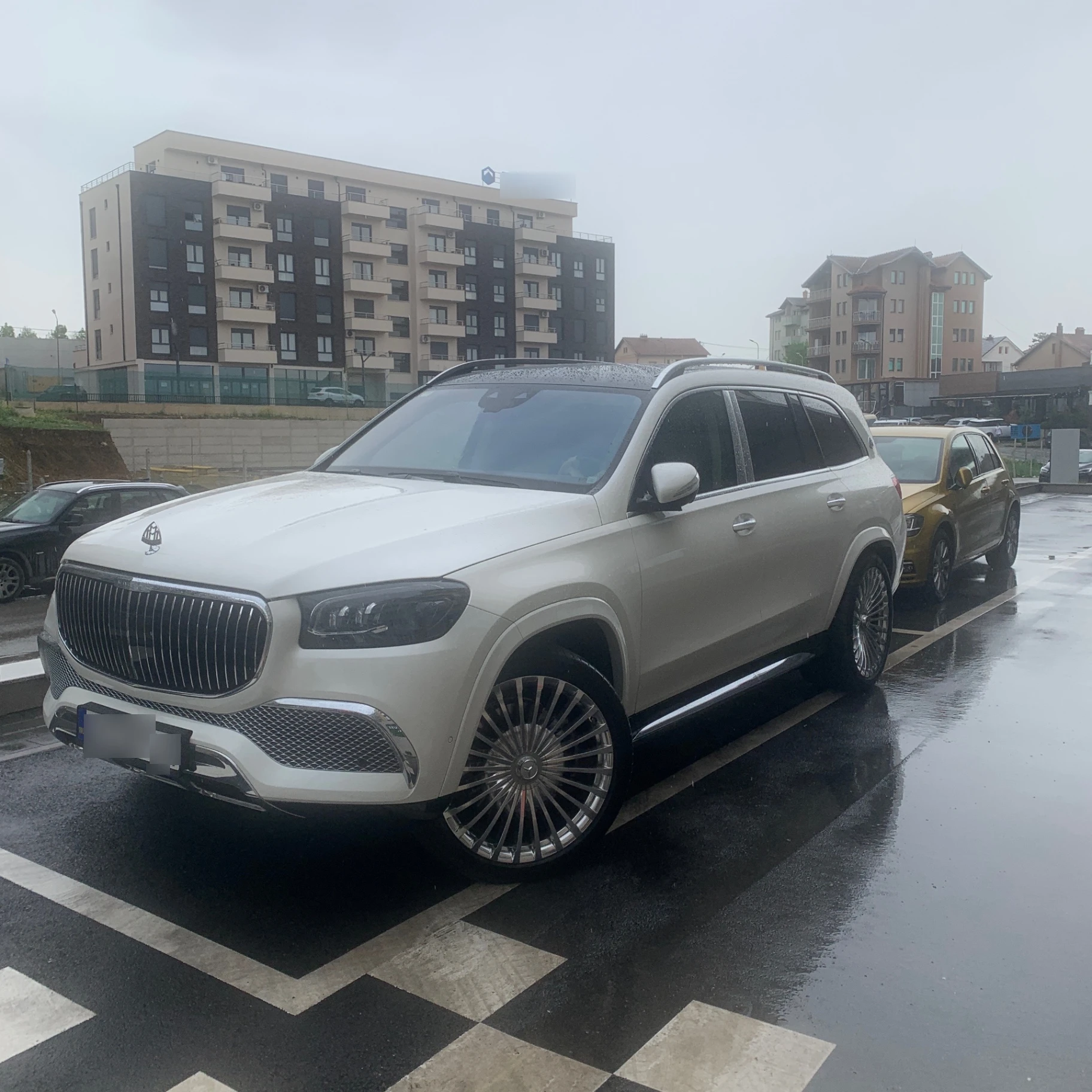 Mercedes-Maybach GLS 600 spotted in Pristina, 