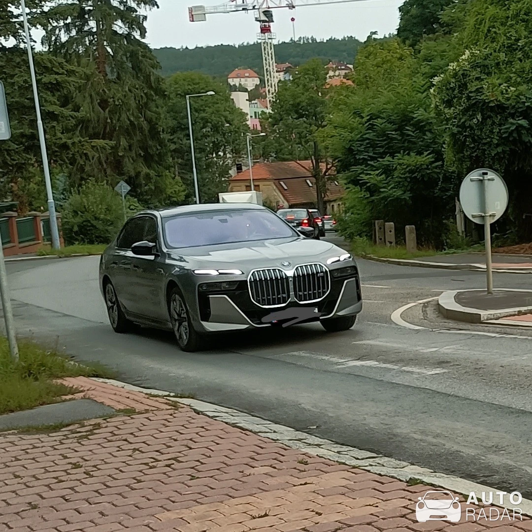 BMW 7 Series spotted in Prague, Czechia