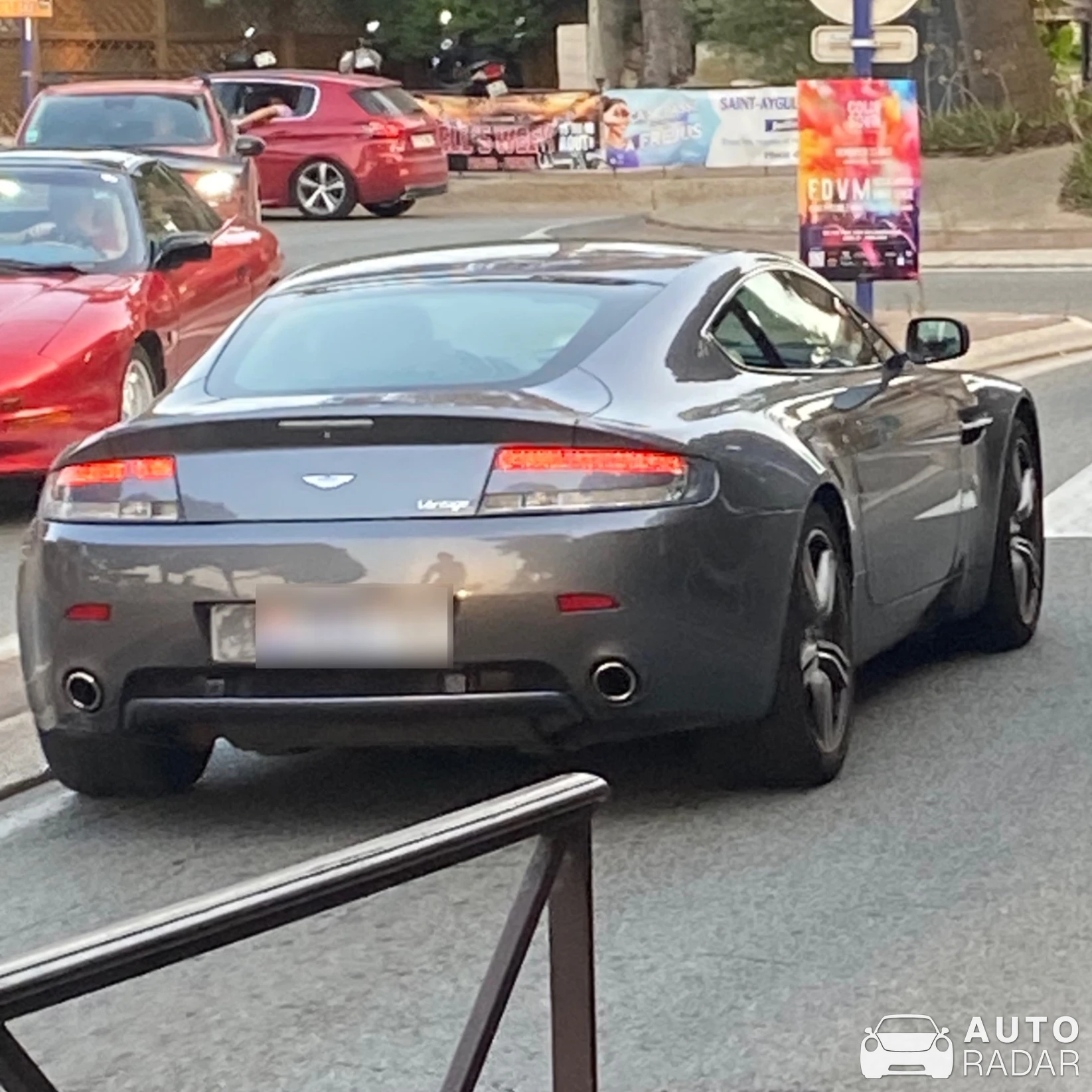 Aston Martin V8 Vantage spotted in Var, France