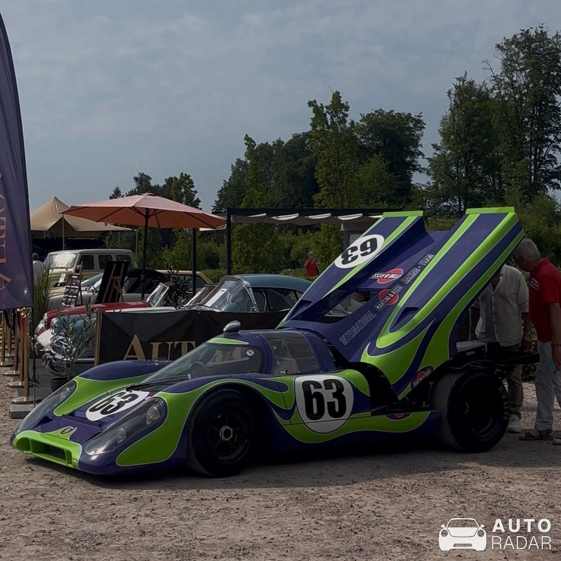 Porsche 908 spotted in Båstad