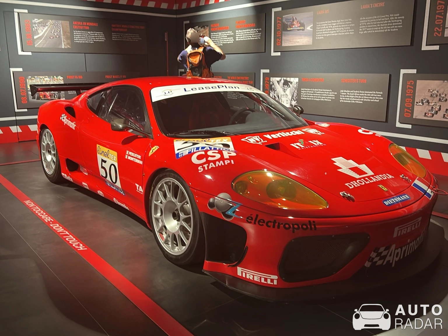 Ferrari 360 GTC spotted in Maranello