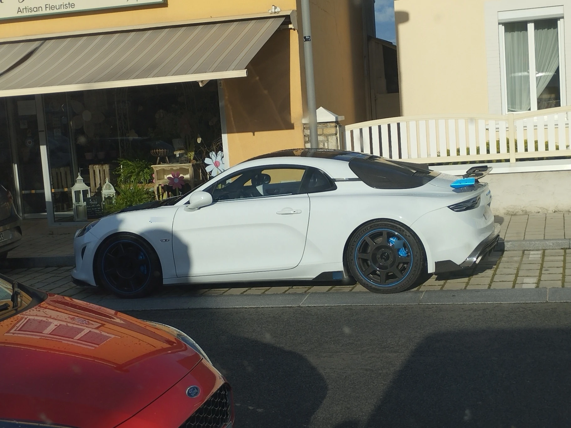 Alpine A110 r spotted in Le Mans, France