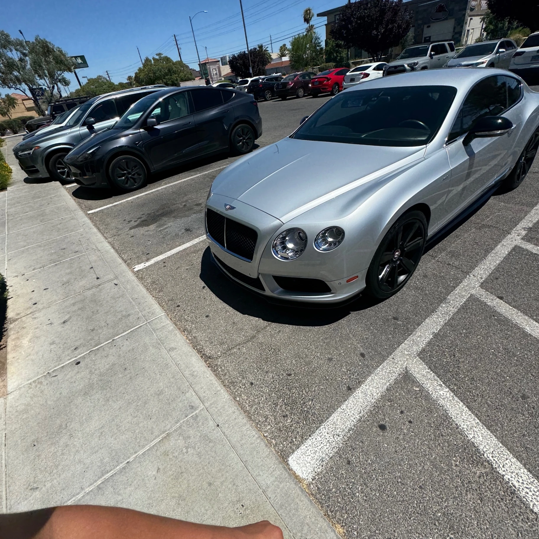 Bentley Continental GT spotted in Las Vegas, United States
