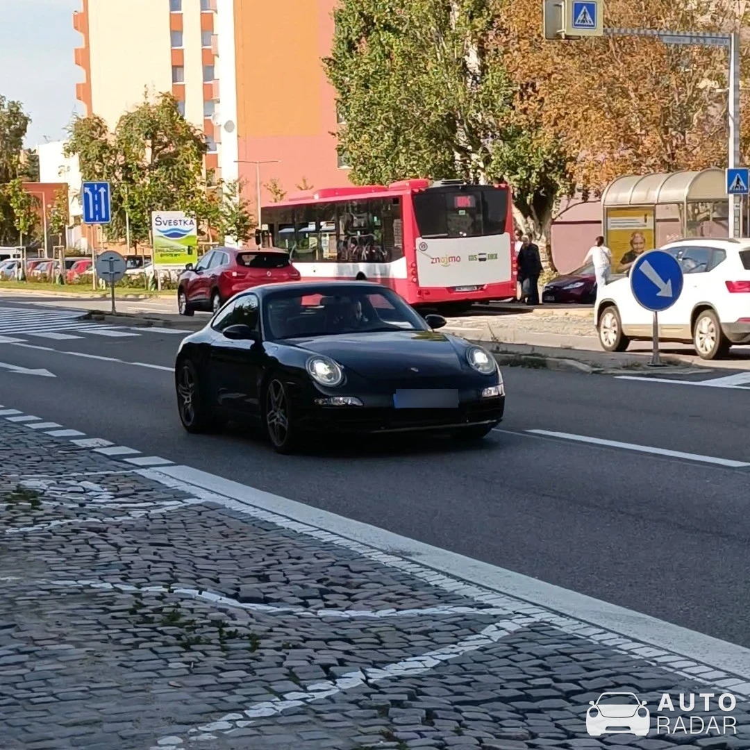 Porsche 997 Carrera S spotted in Okres Znojmo, Czechia