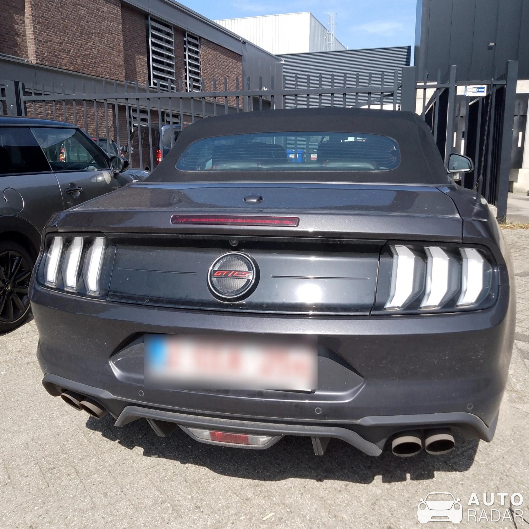 Ford Mustang GT Convertible spotted in Goirle, Netherlands