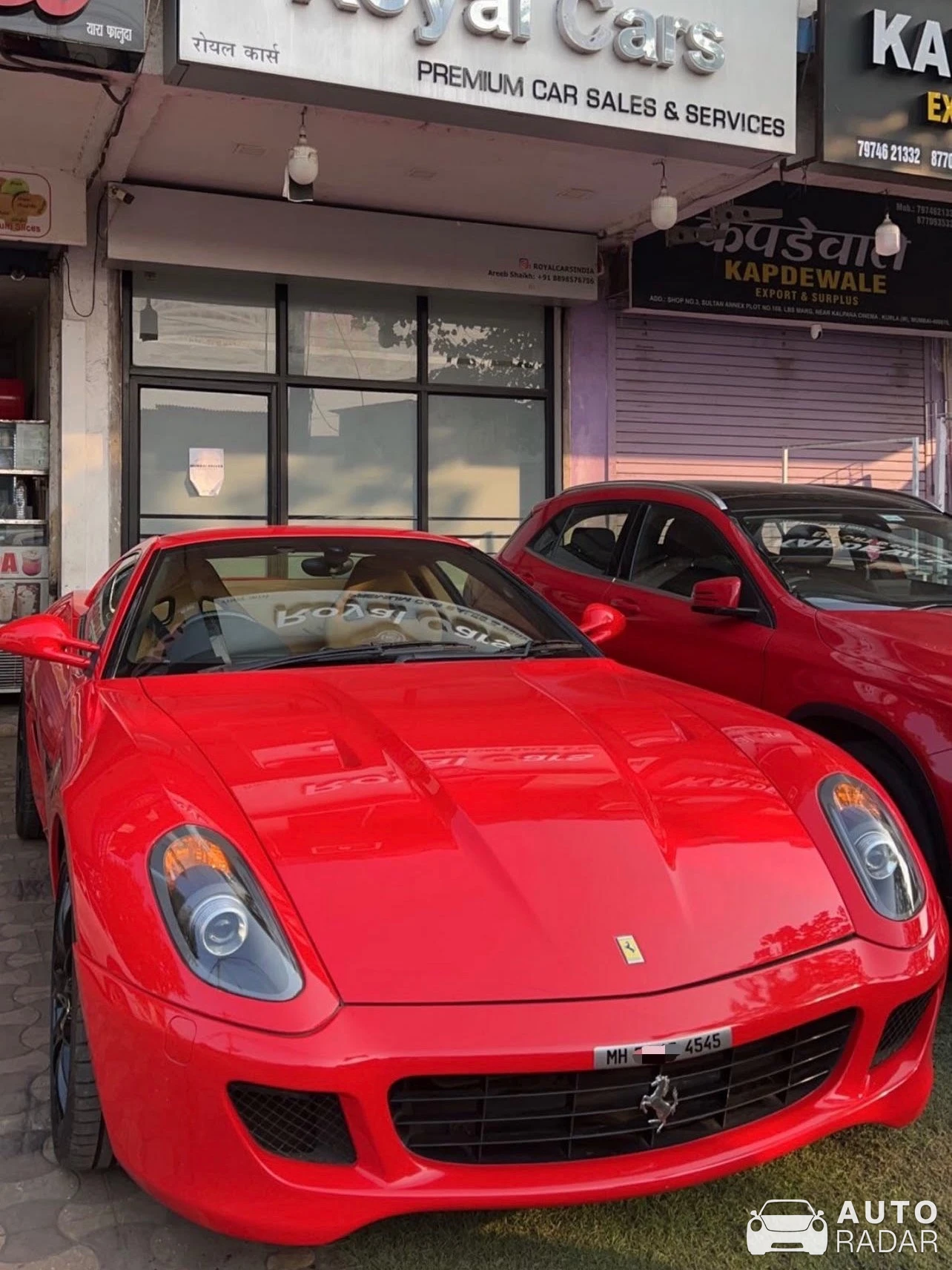 Ferrari 599 GTB Fiorano spotted in Mumbai, India