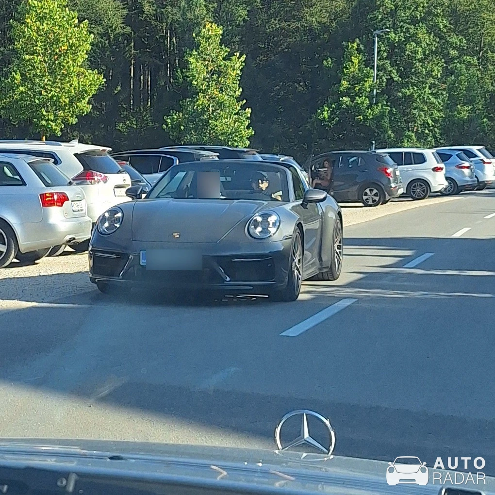 Porsche 992 Targa 4S spotted in Ljubljana, Slovenija