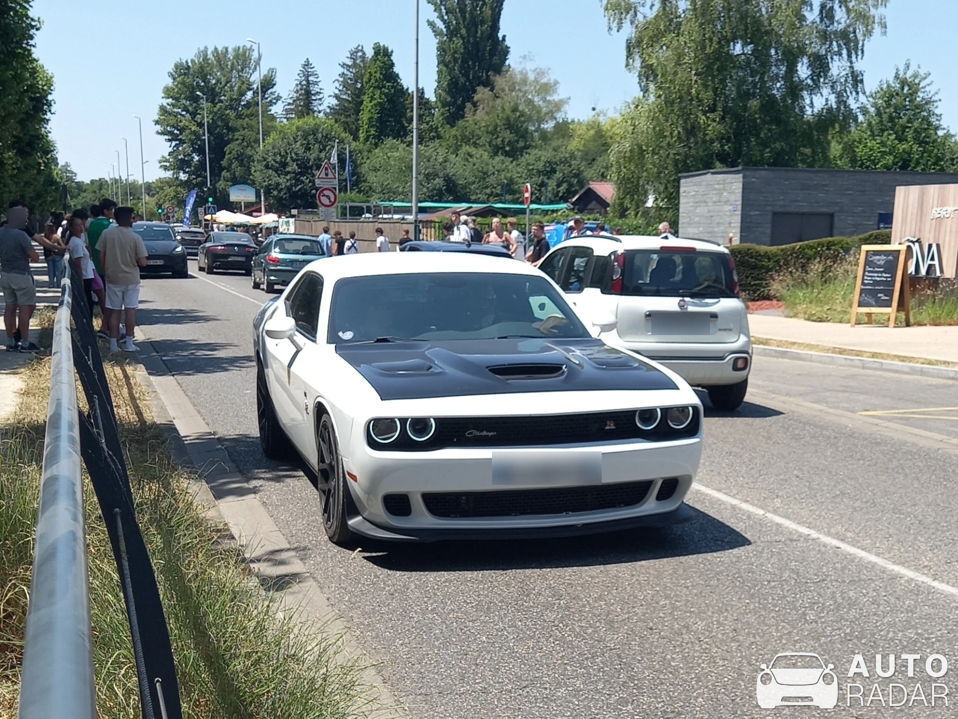 Dodge Challenger SRT spotted in Annecy