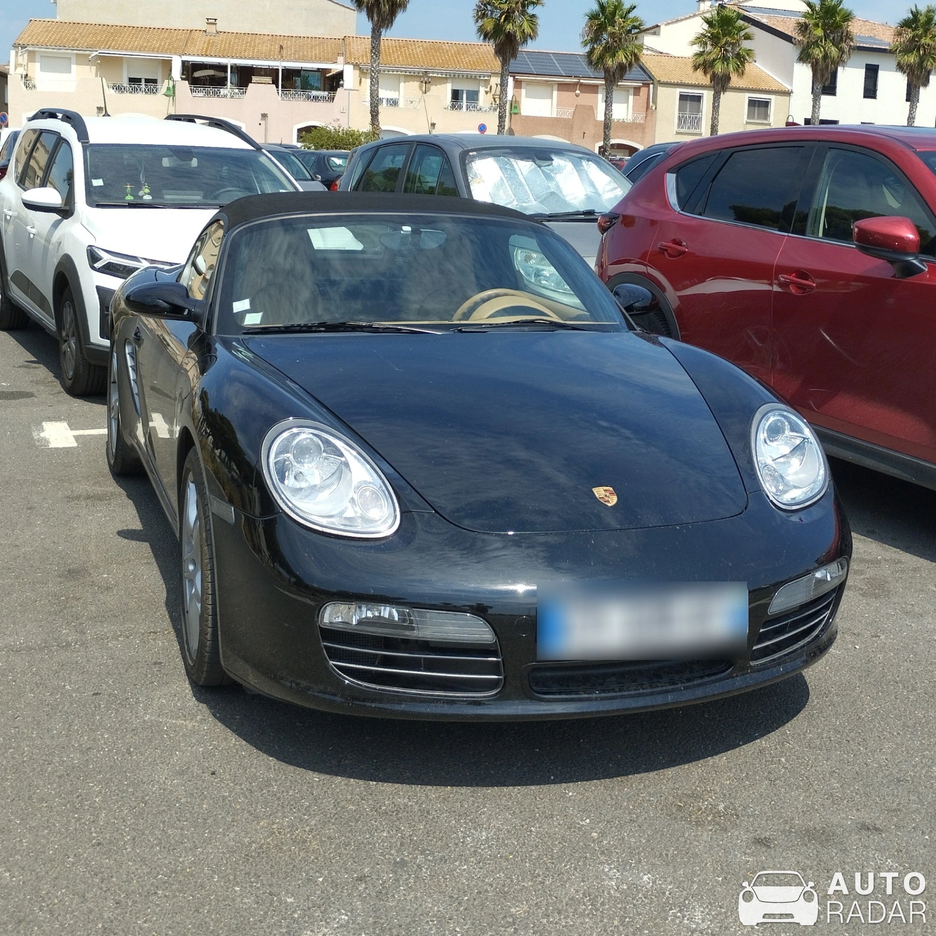 Porsche 987 Boxster spotted in Mèze, France