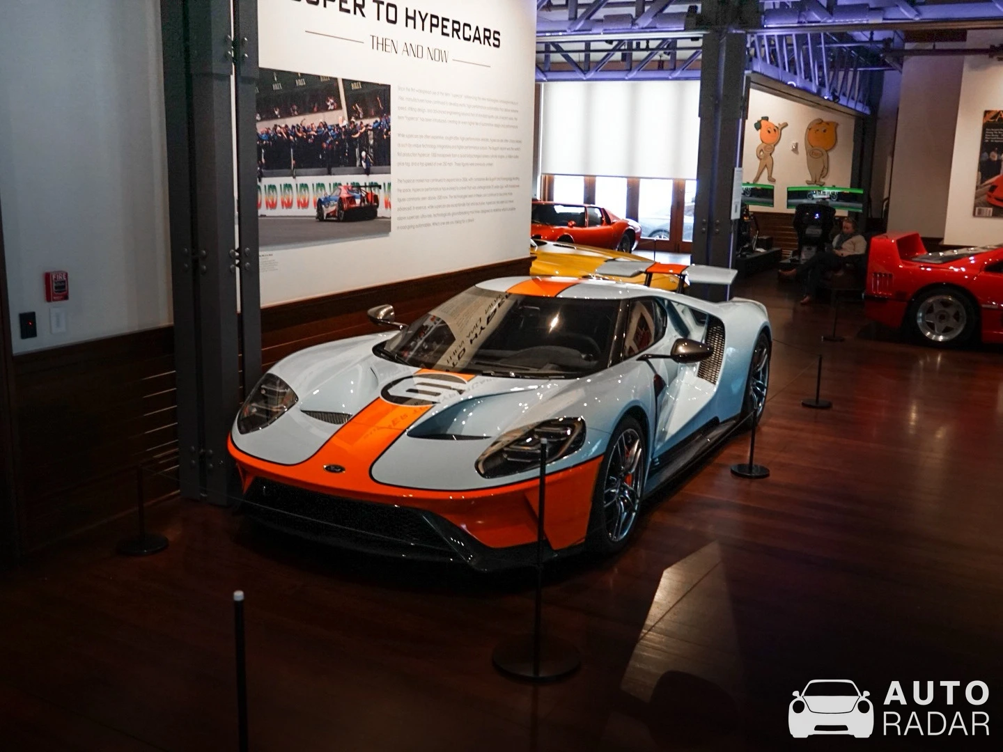 Ford GT Heritage Edition spotted in Newport