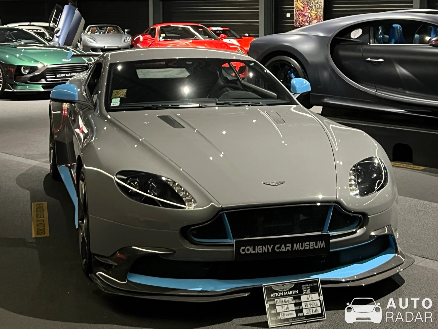 Aston Martin Vantage spotted in Coligny