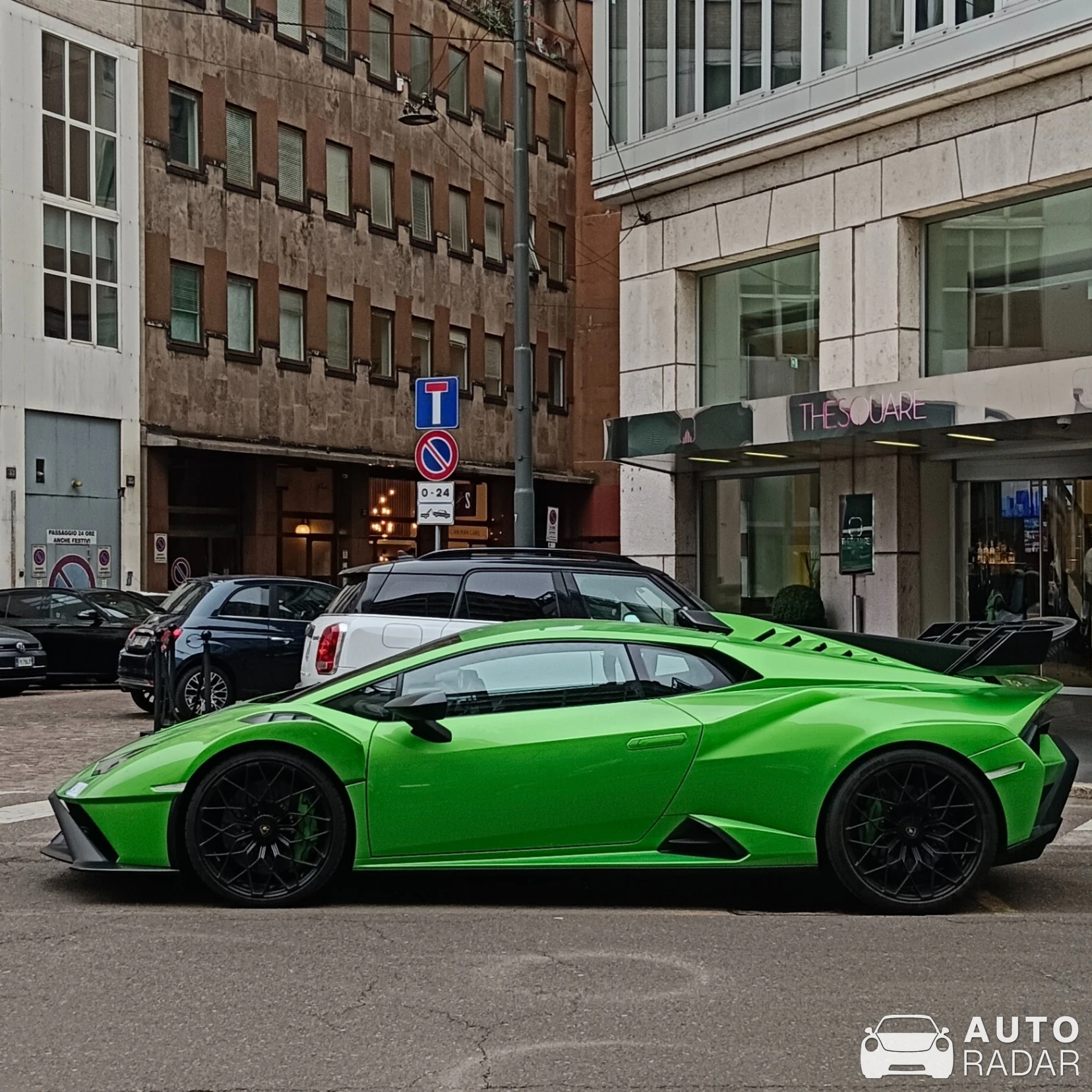 Lamborghini Huracán LP640-2 STO spotted in Milan, Italy
