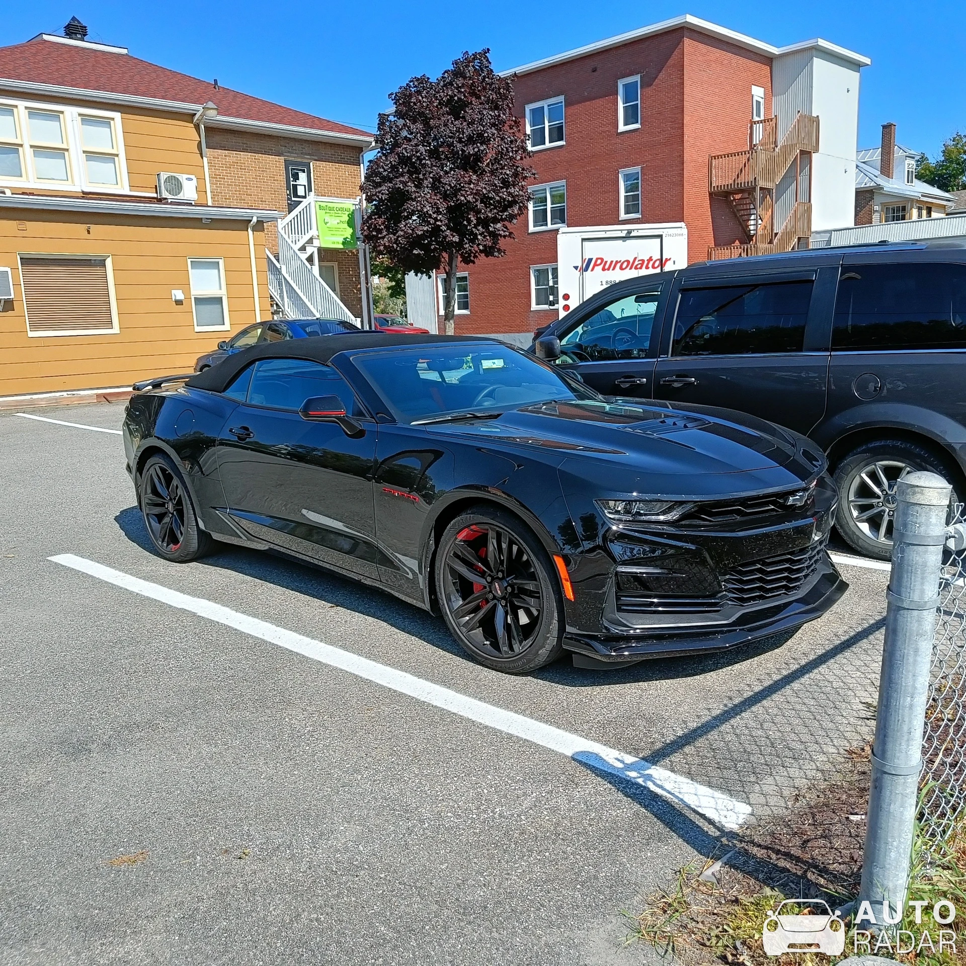 Chevrolet Camaro SS spotted in Rimouski, Canada