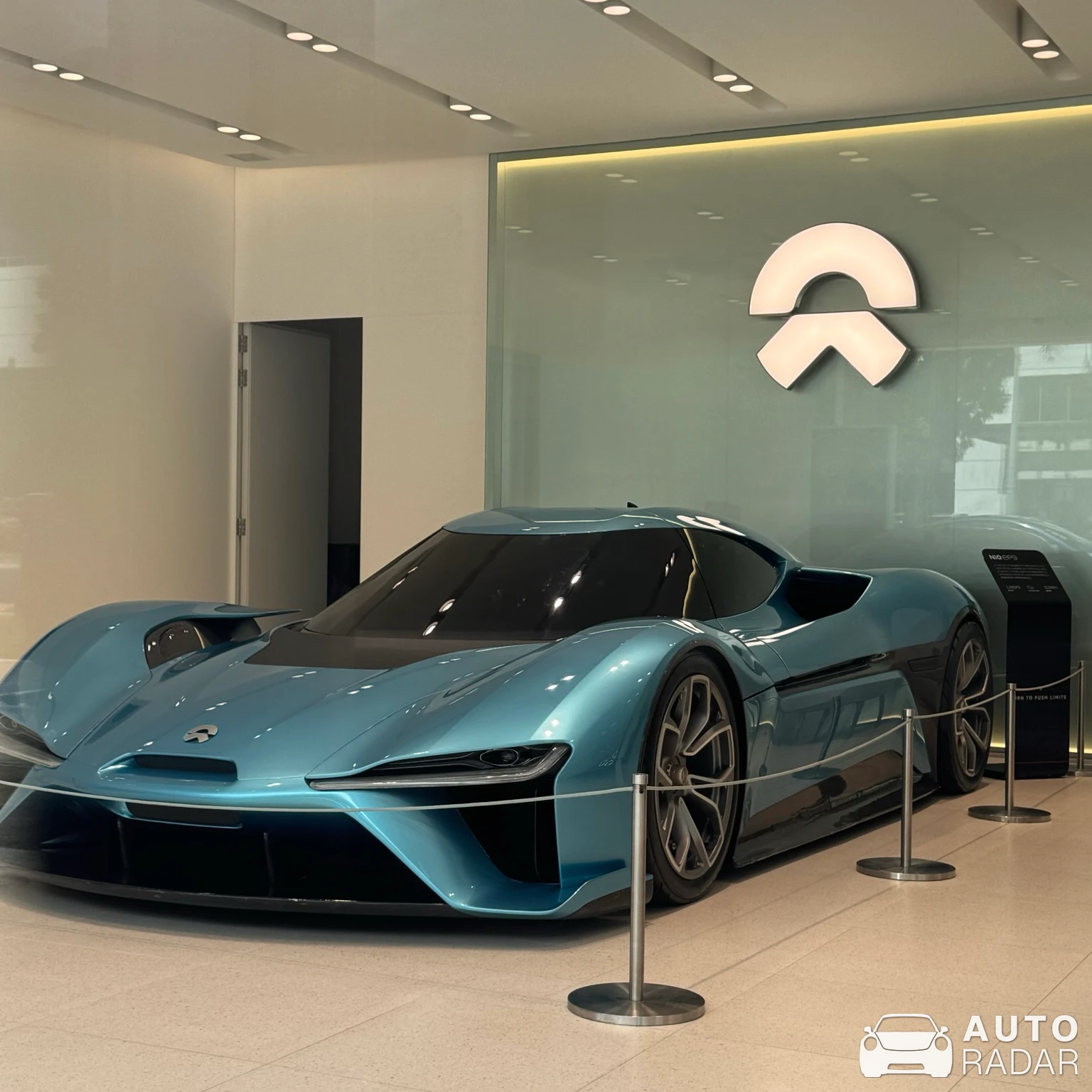 NIO EP9 spotted in Singapore