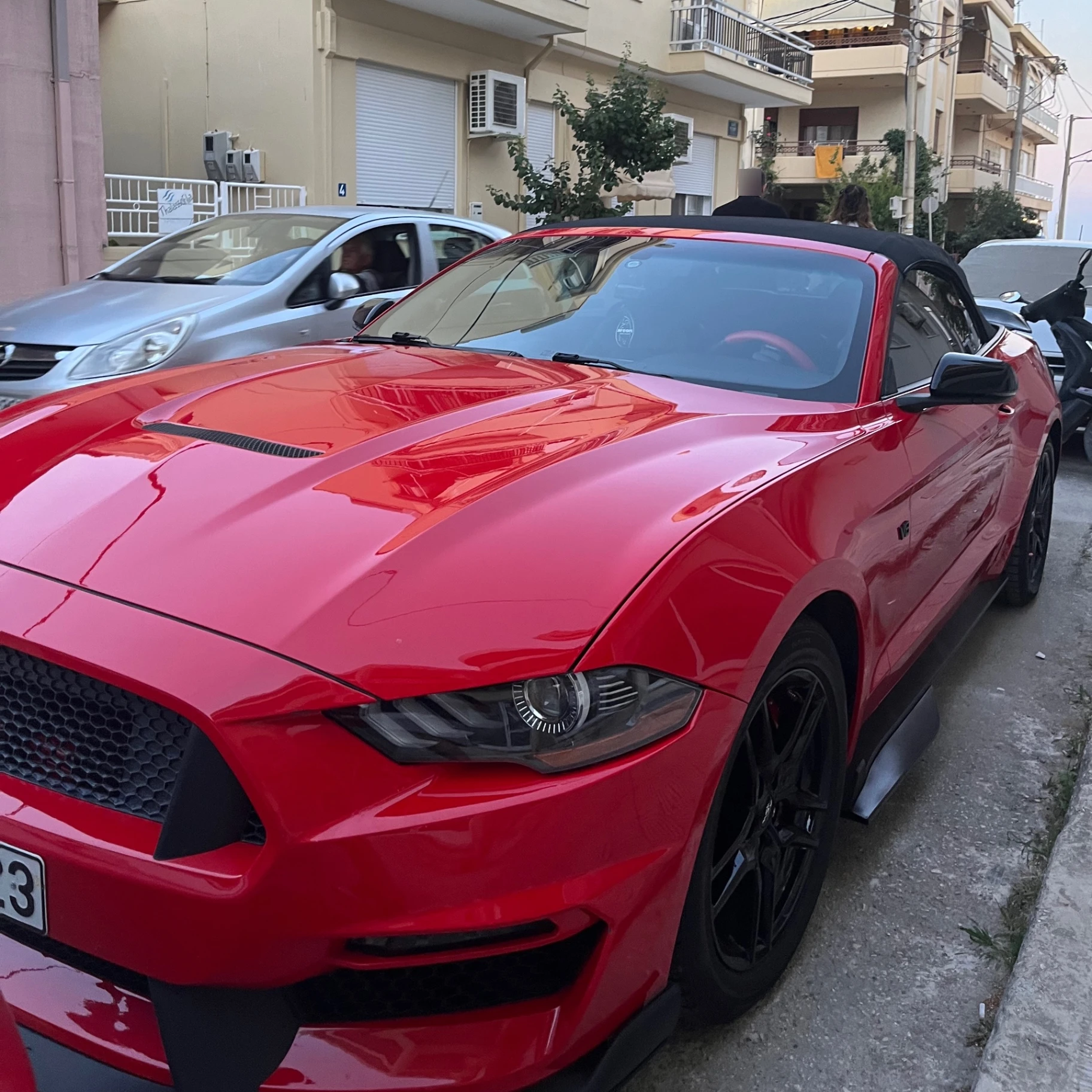 Ford Mustang Cabriolet spotted in Alexandroupoli, Greece