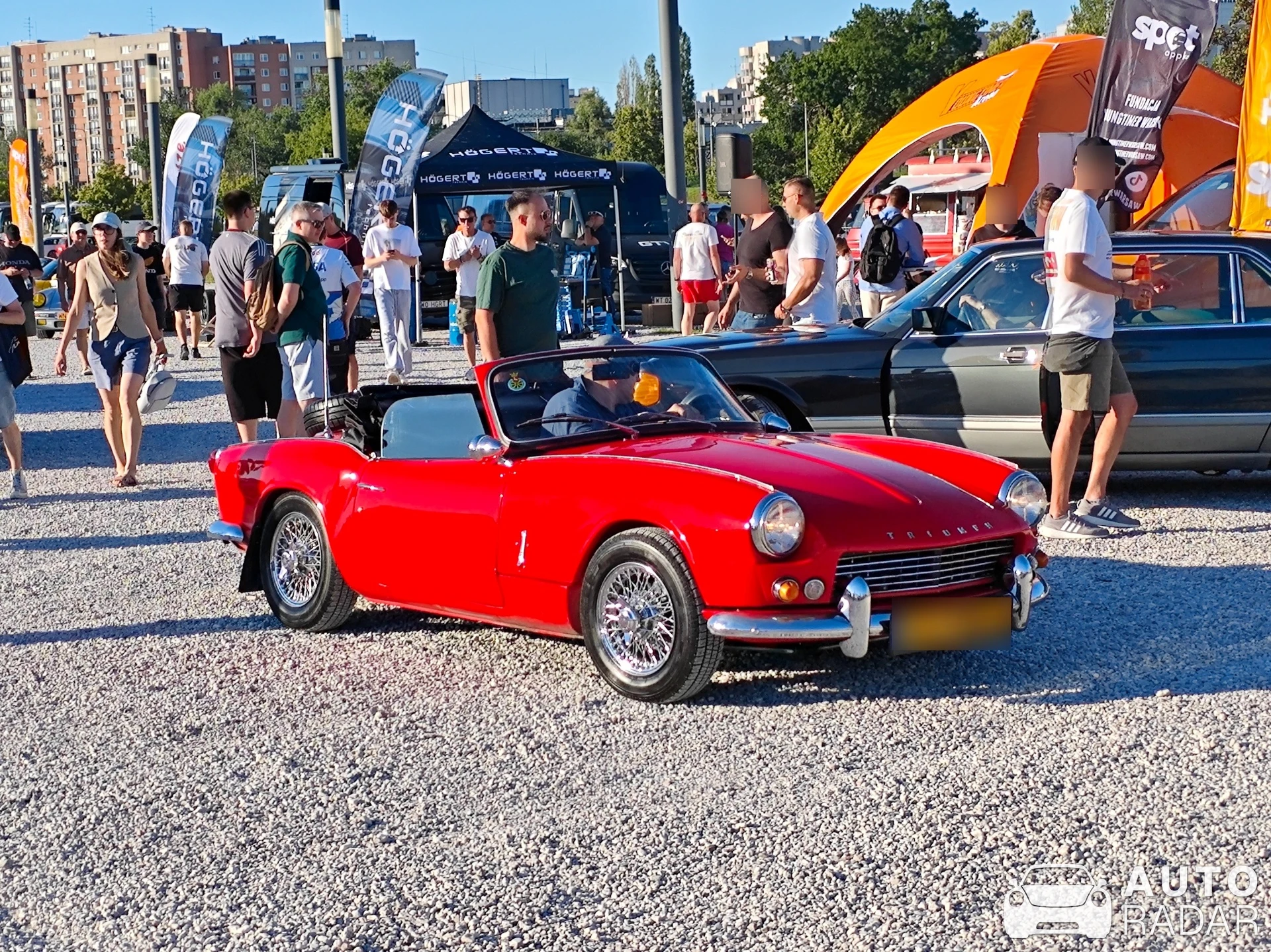 Triumph Spitfire Mark II spotted in Warszawa