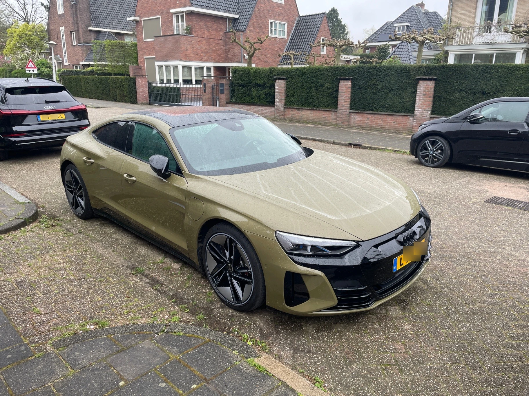 Audi E-Tron GT spotted in Amsterdam, Nederland