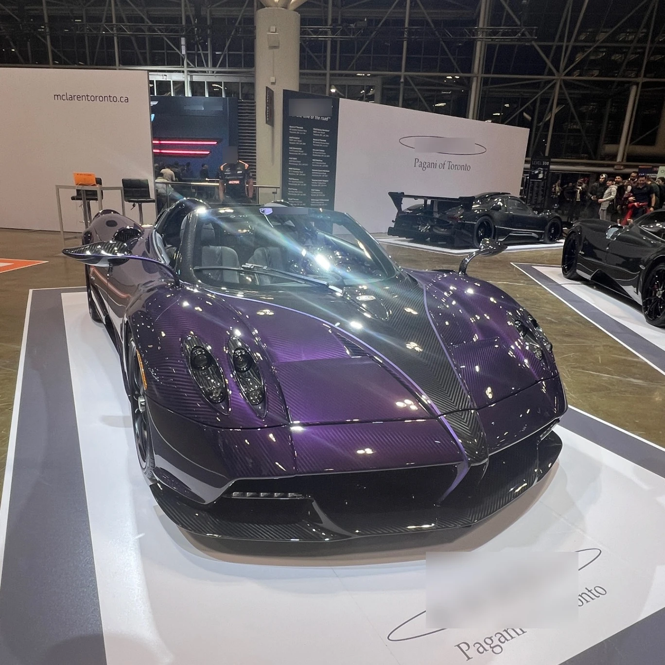 Pagani Huayra Roadster spotted in Toronto, Canada