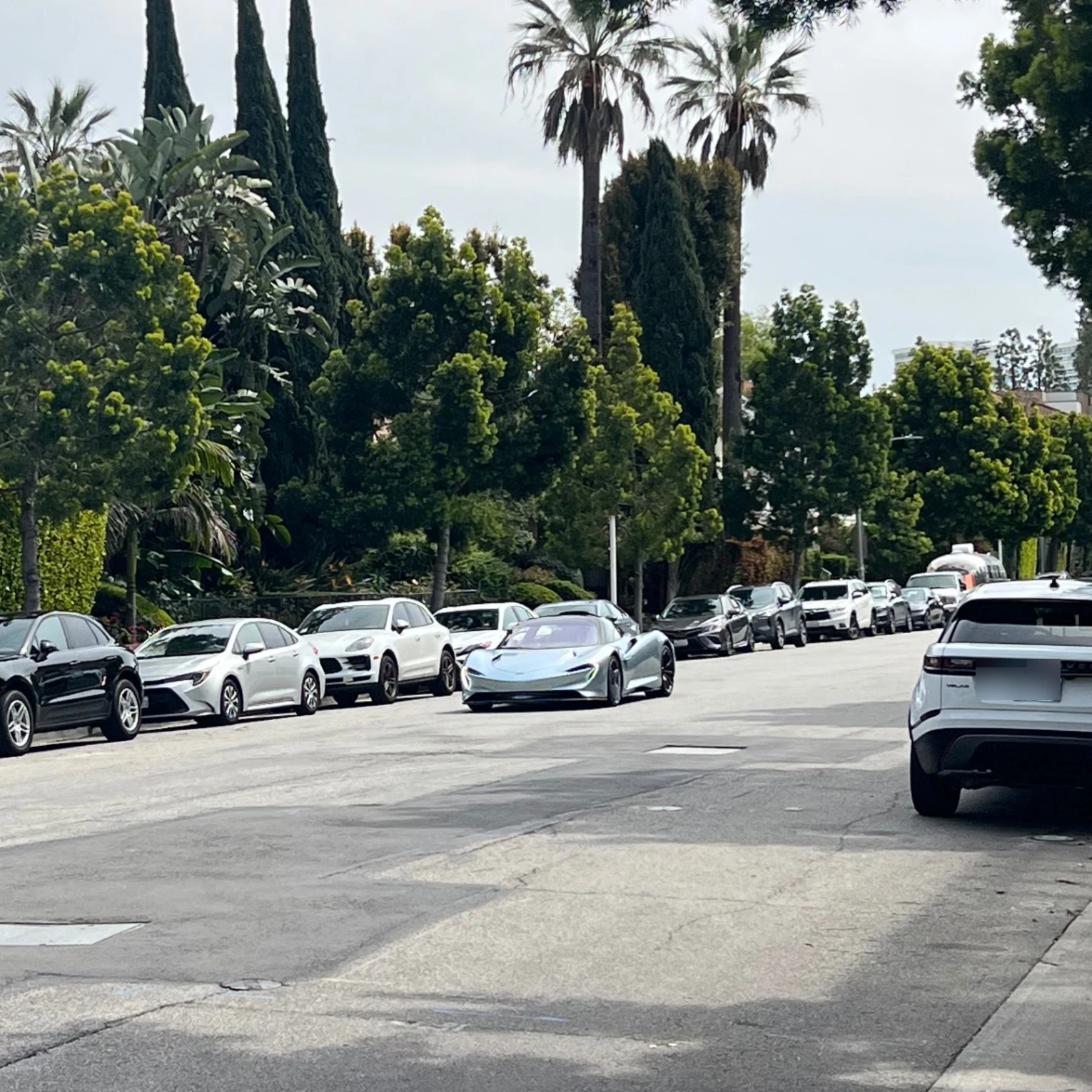 McLaren Speedtail spotted in Beverly Hills, United States