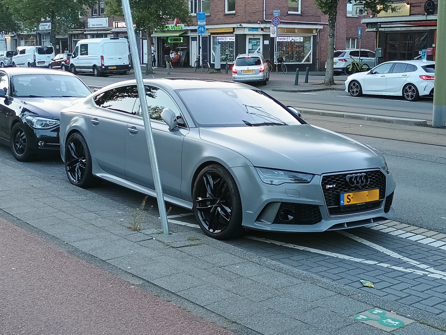 Audi RS7 Sportback 2015 spotted in Den Haag, Netherlands