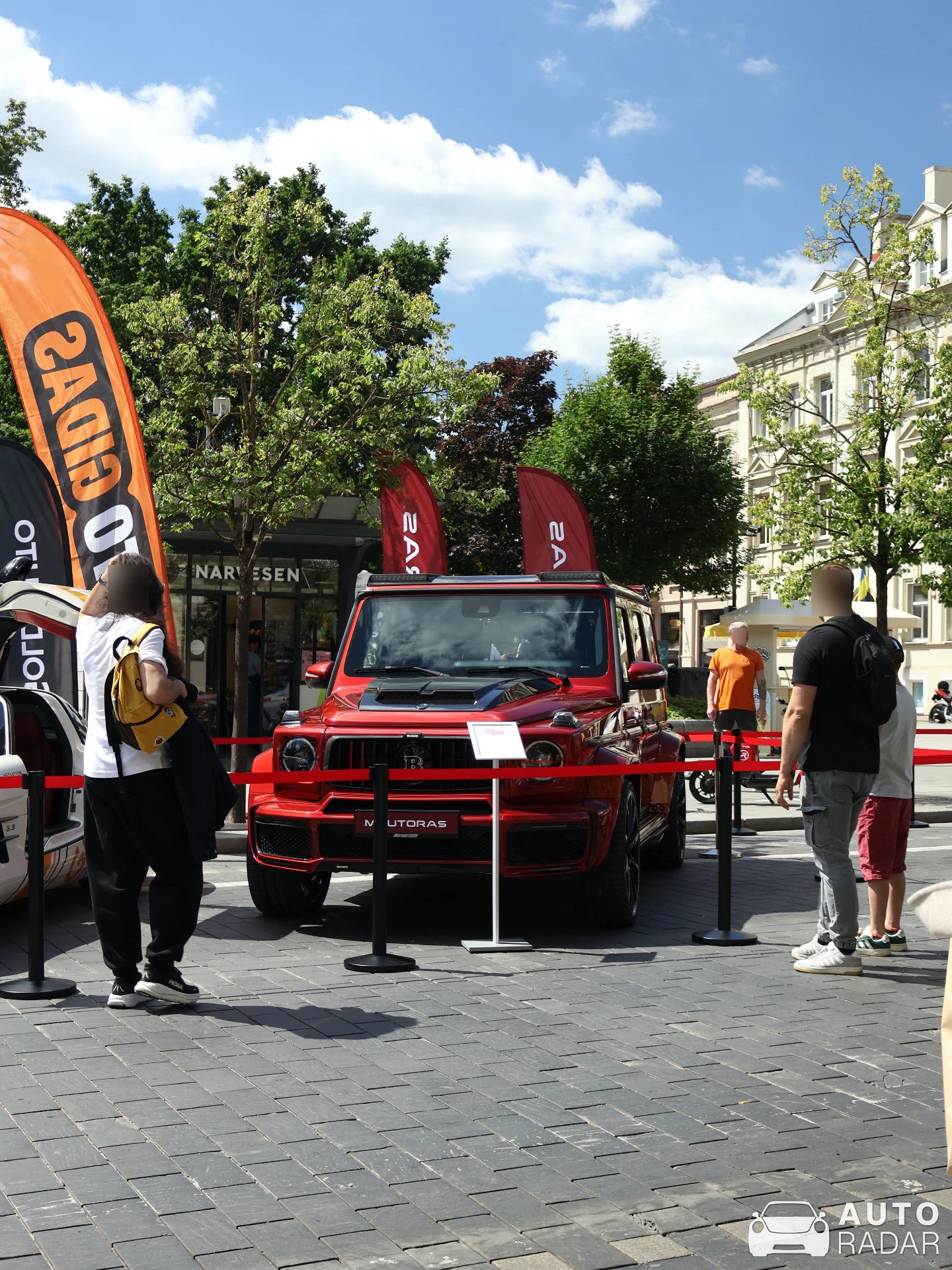 Mercedes-AMG Brabus G 800 spotted in Vilnius