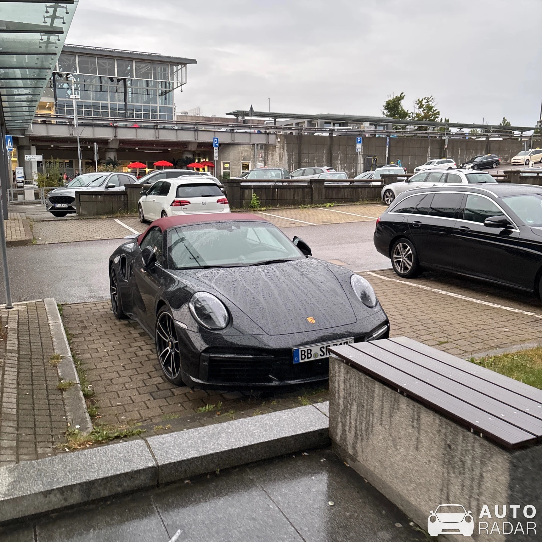 Porsche 992 Turbo S Cabriolet spotted in Stuttgart, Germany