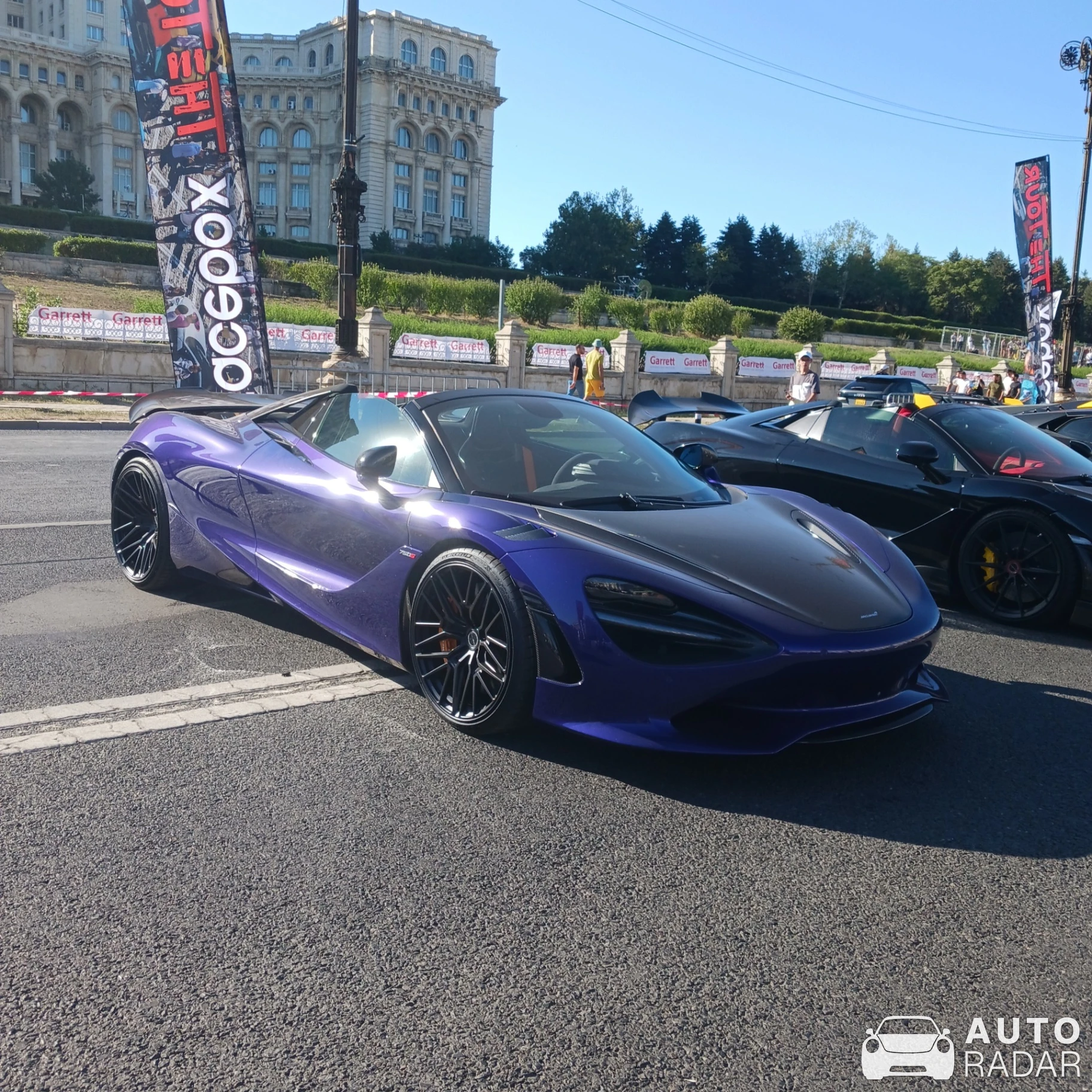 McLaren 750S Spider spotted in București, Romania