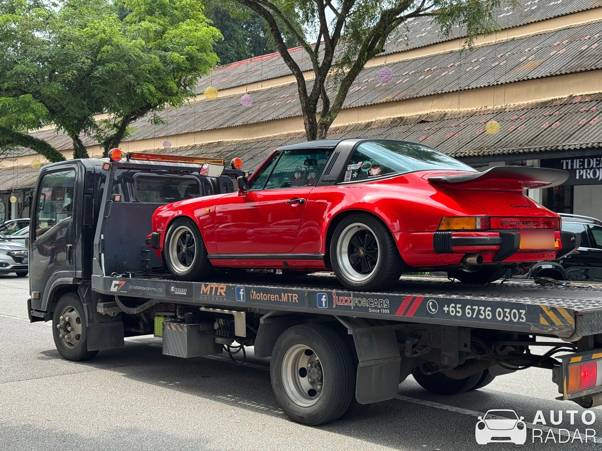 Porsche 911 Carrera 3.2 Targa spotted in Singapore, Singapore