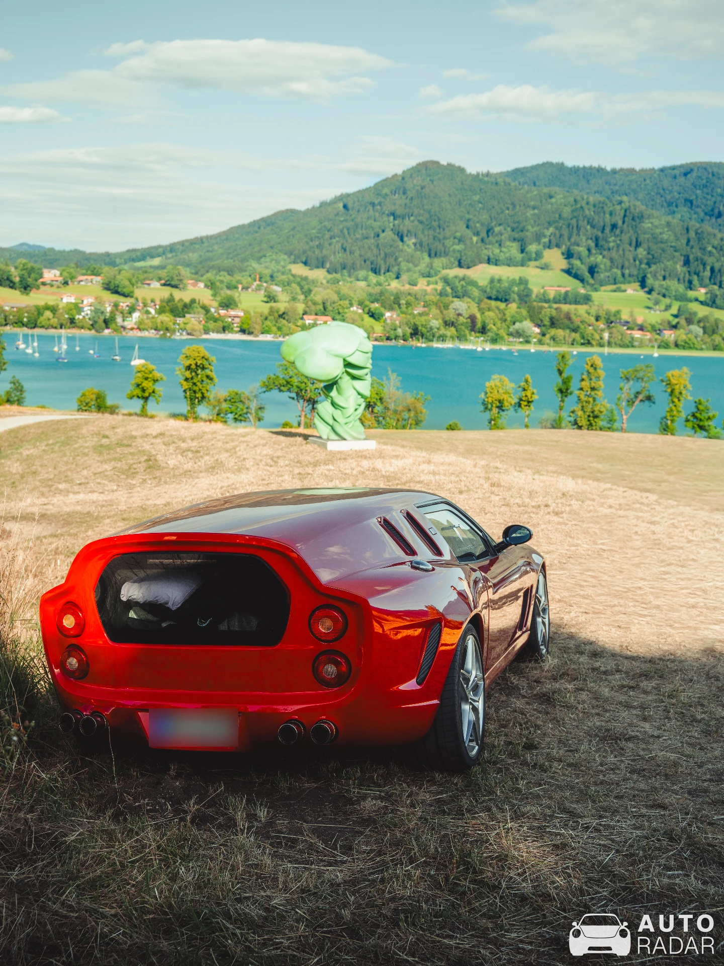 Ferrari 550 Breadvan spotted in Irschenberg