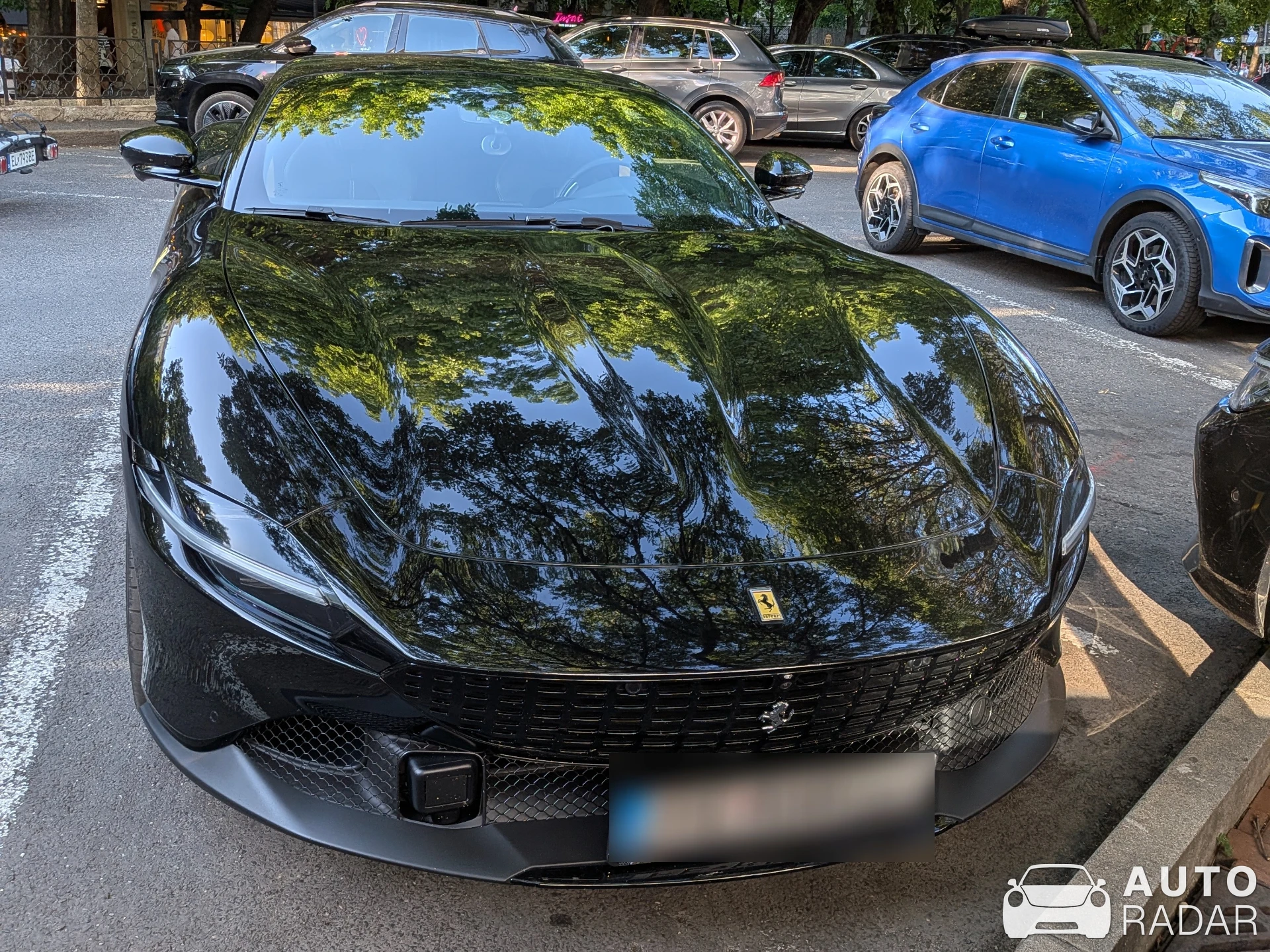 Ferrari Roma spotted in Bratislava