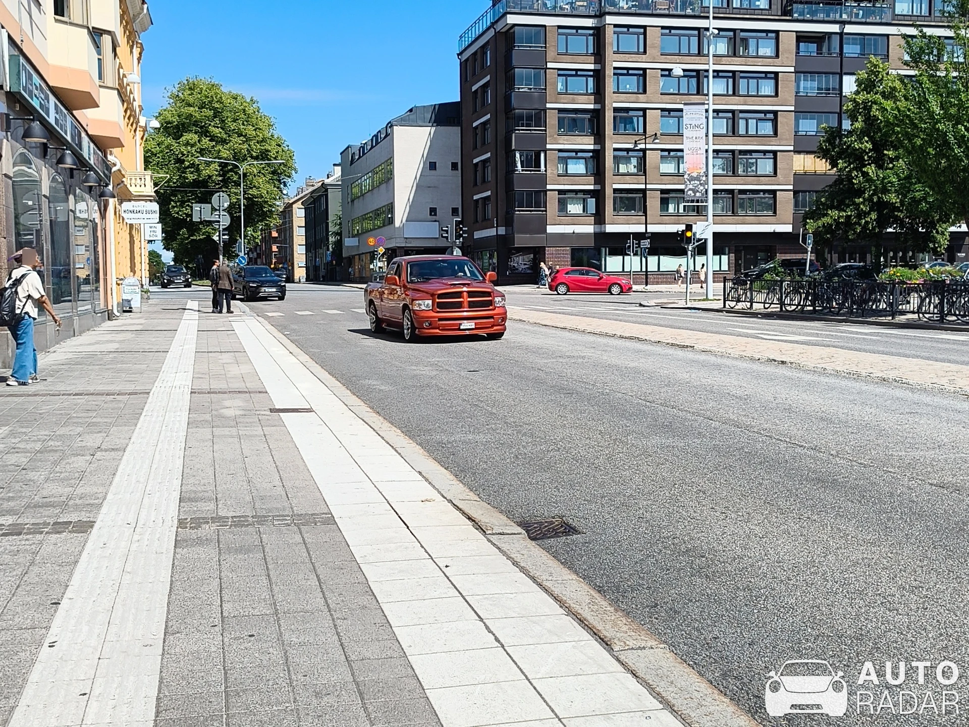 Dodge RAM SRT-10 Quad-Cab spotted in Uppsala