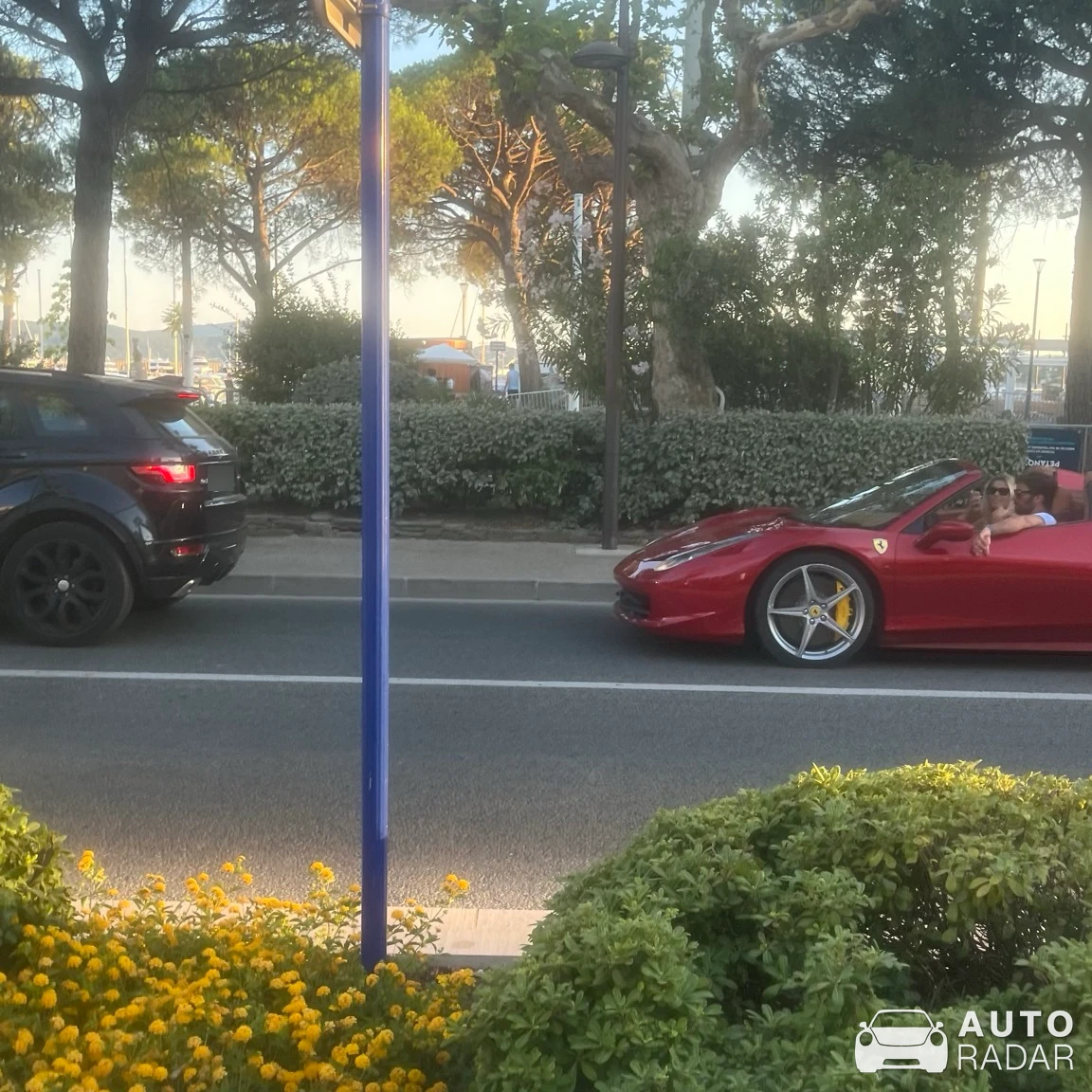 Ferrari 458 Spider spotted in Fréjus