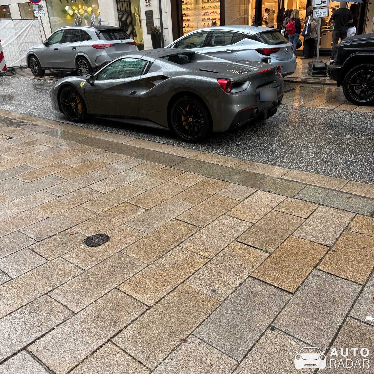 Ferrari 488 Spider spotted in Hamburg