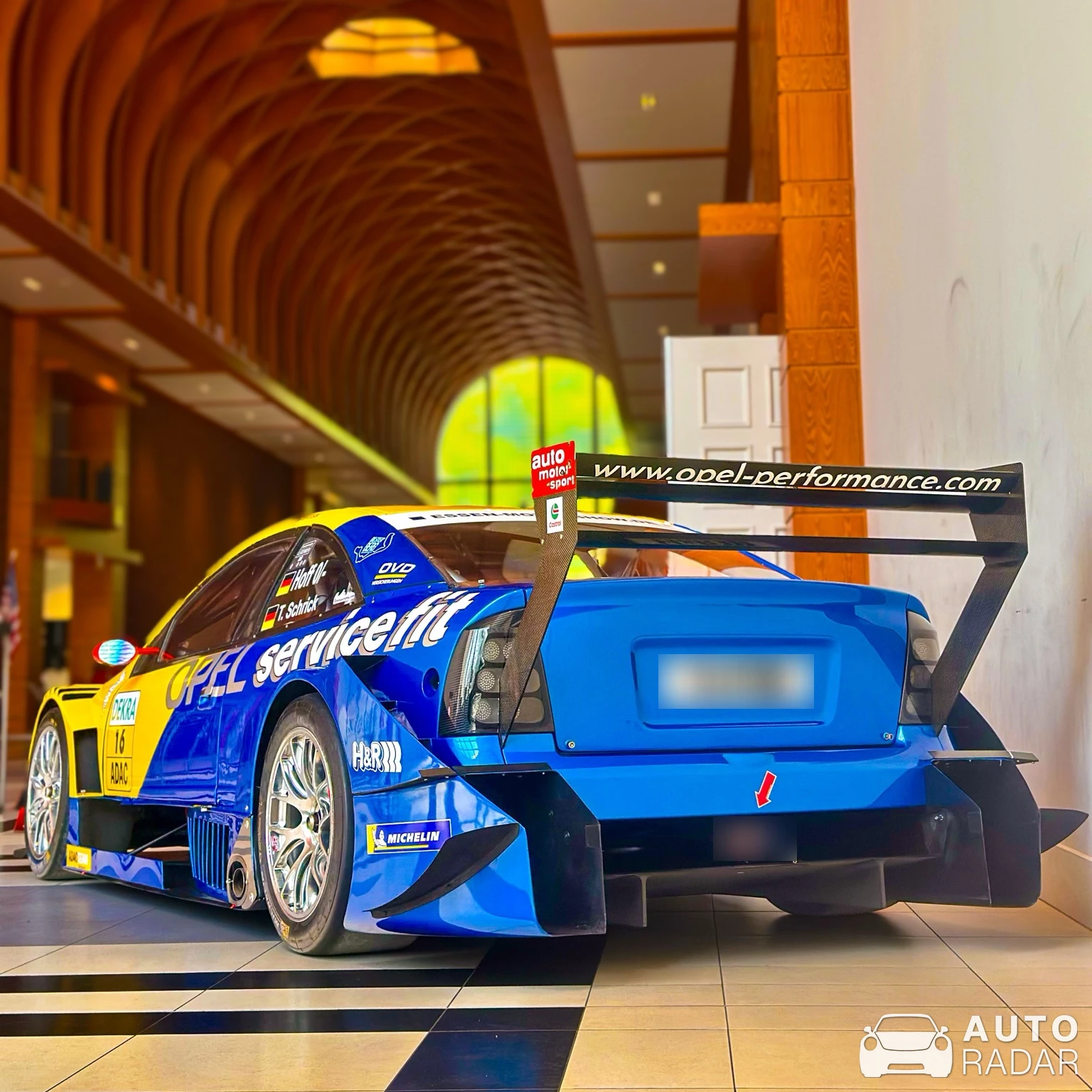 Opel Astra DTM spotted in The Hague