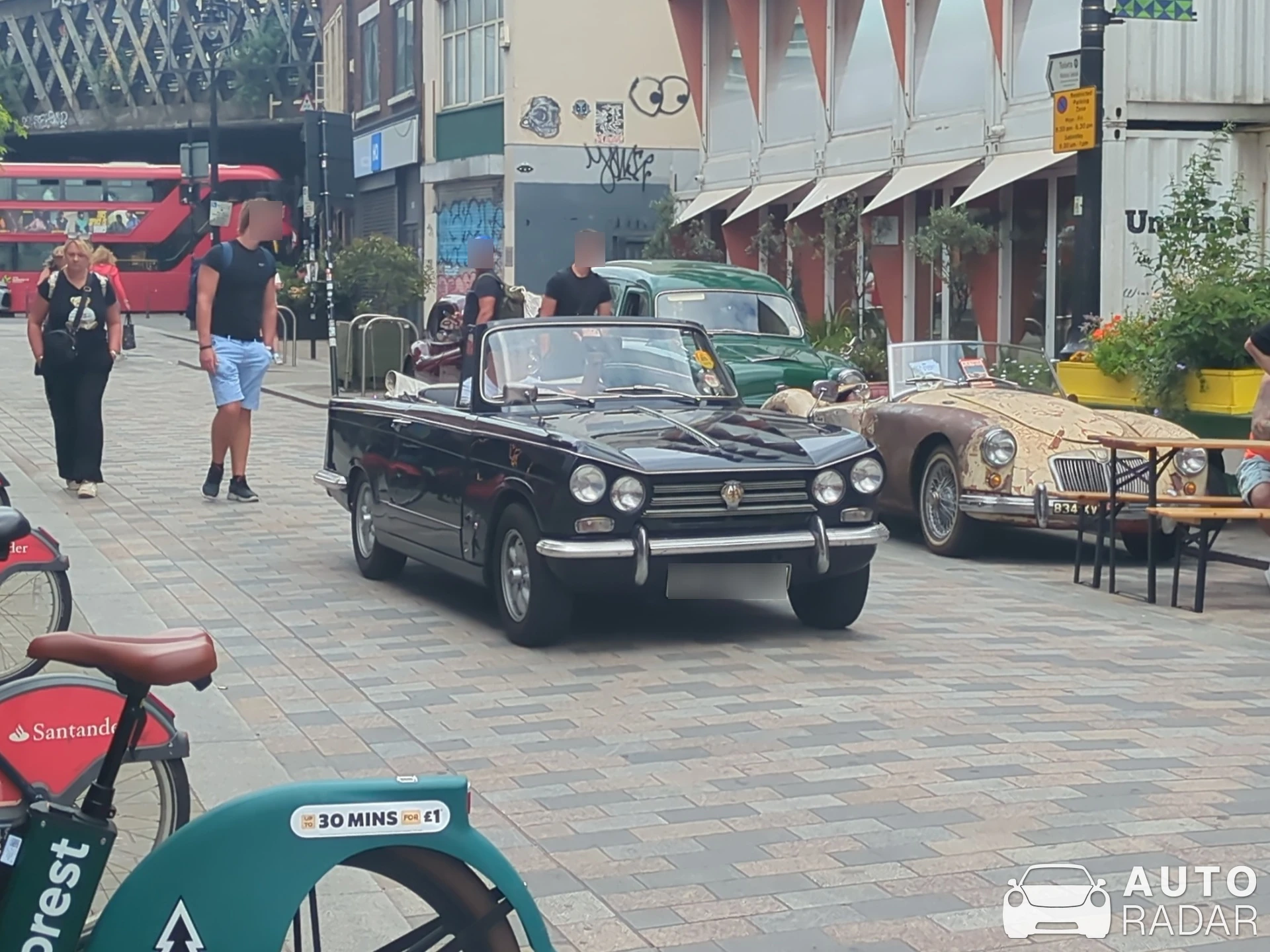 Triumph Herald spotted in London