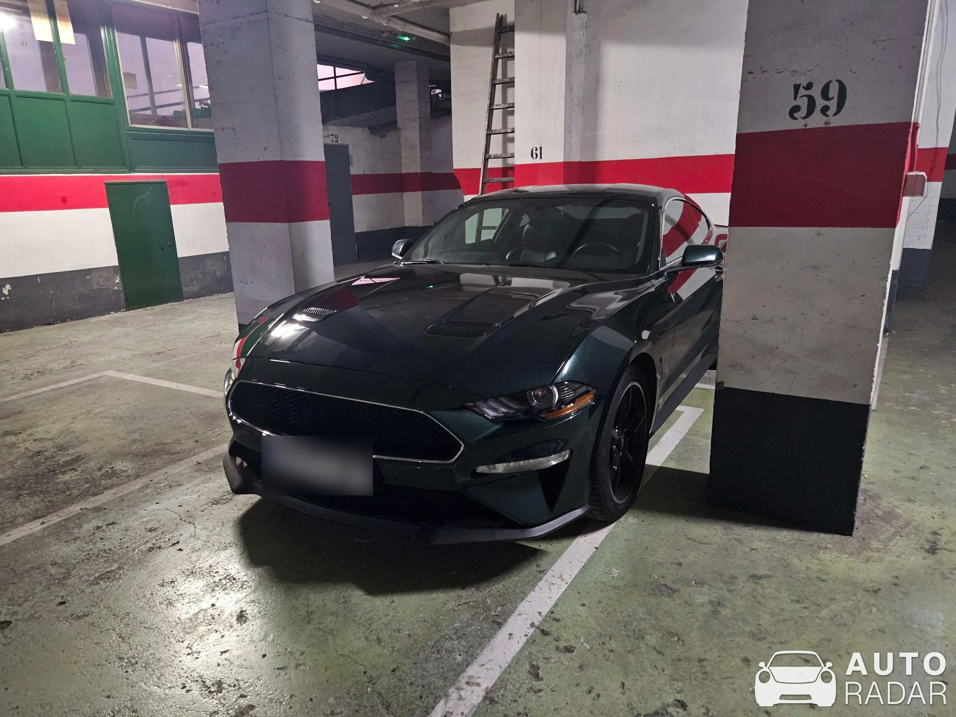 Ford Mustang Bullitt S550 spotted in Zaragoza