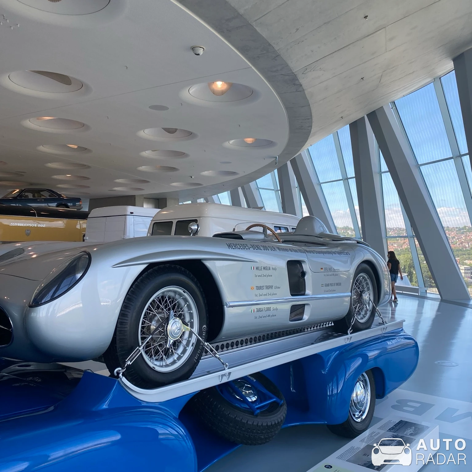 Mercedes-Benz 300SLR spotted in Stuttgart