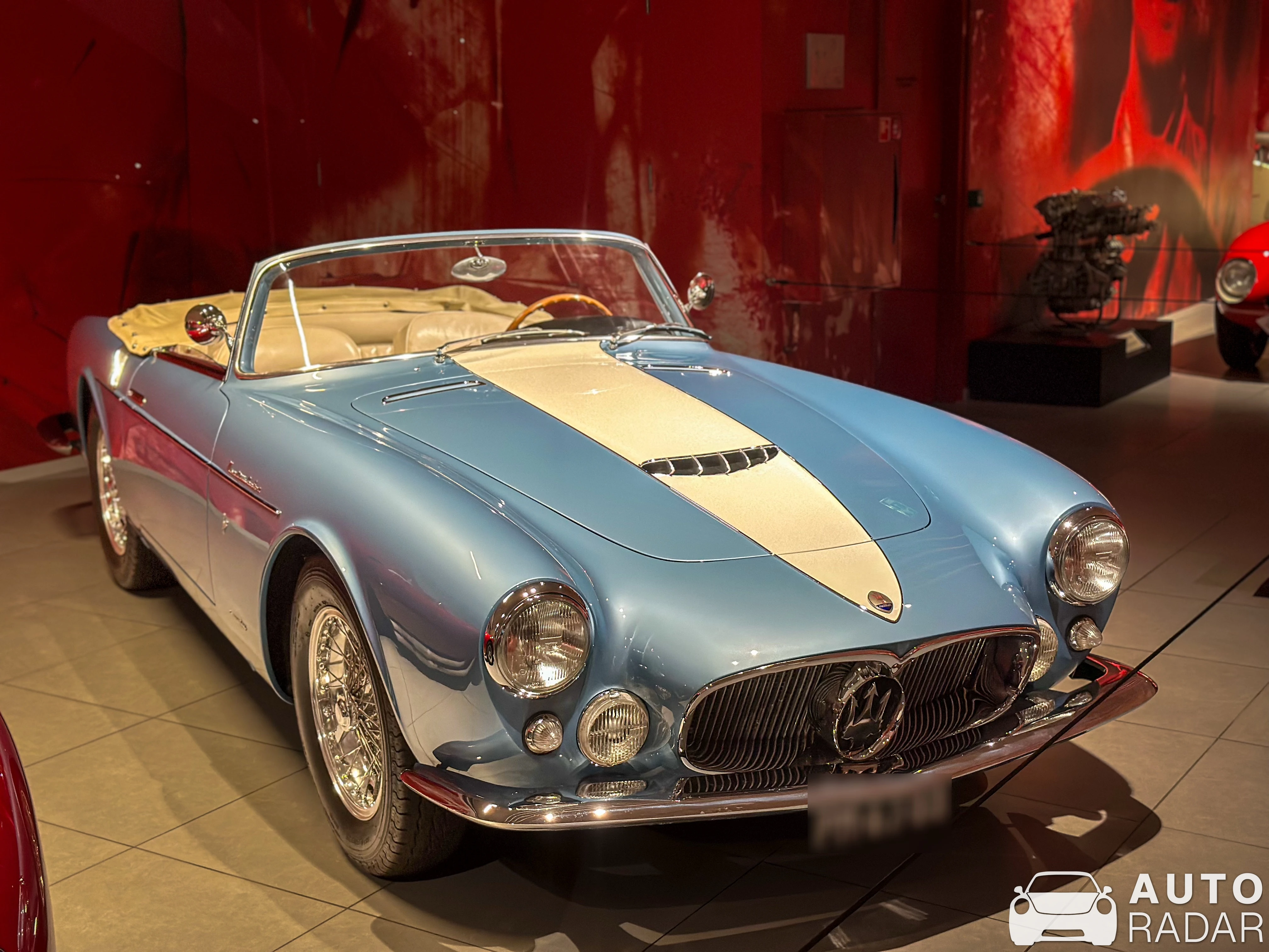 Maserati A6G 2000 GT spotted in The Hague