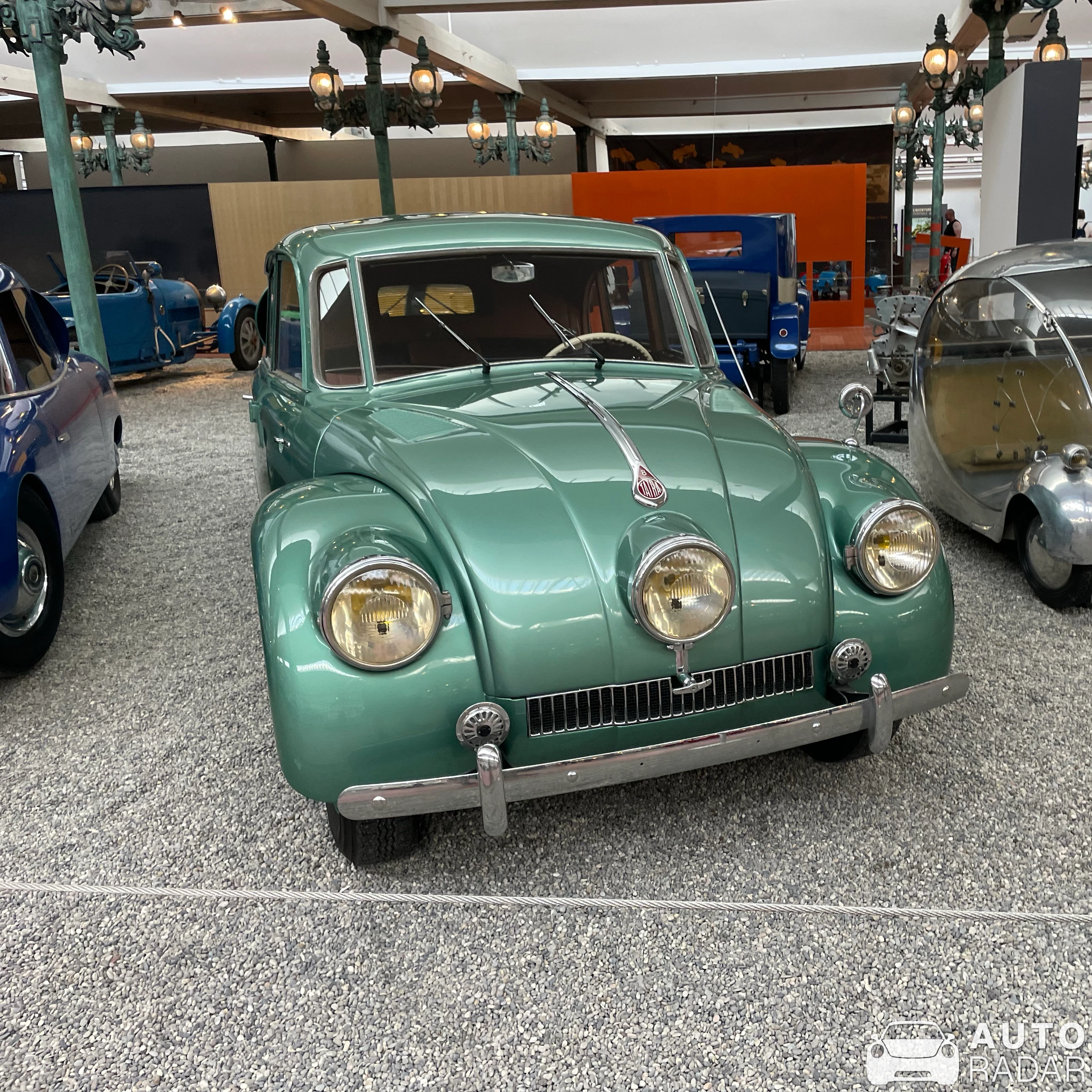 Tatra 87 spotted in Mulhouse