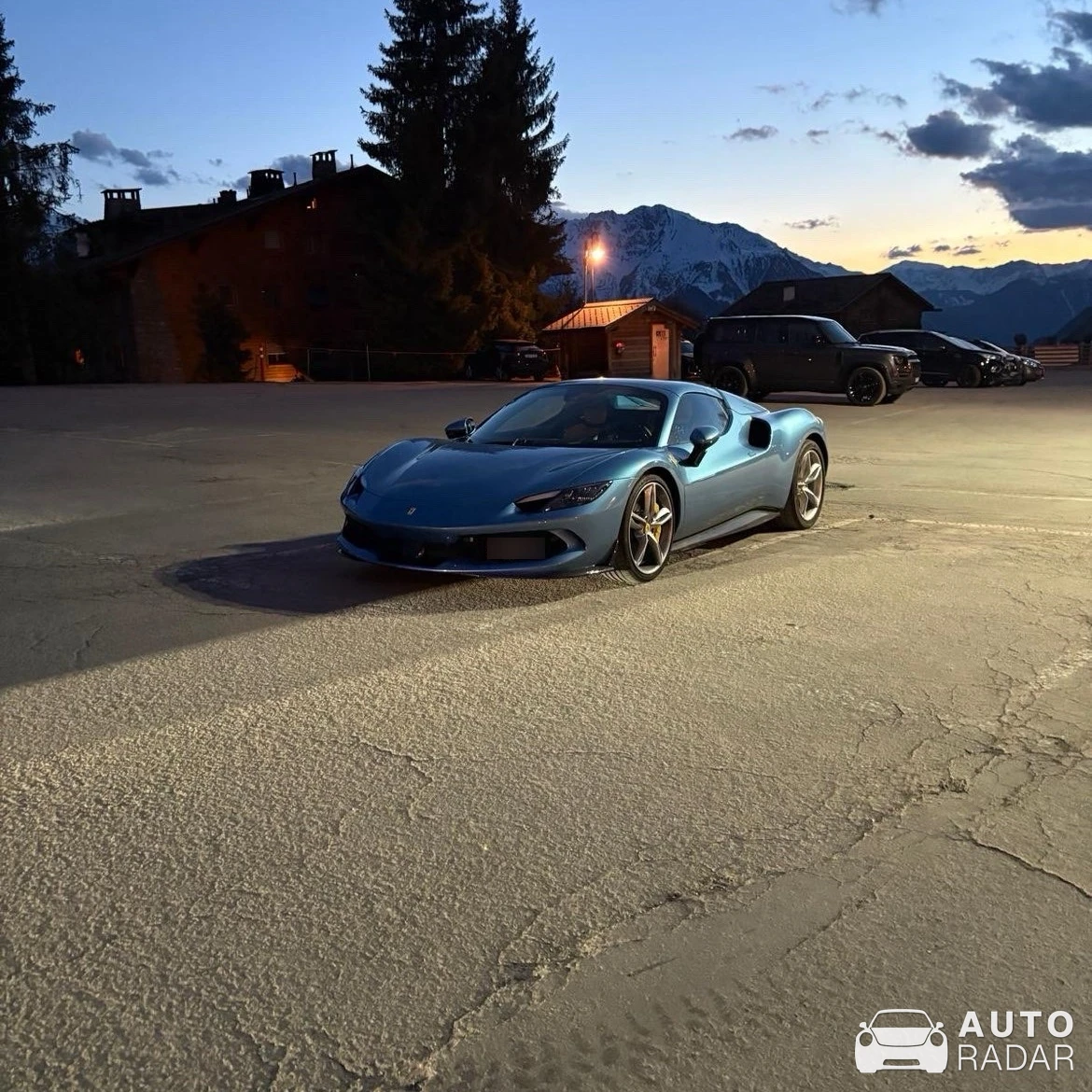 Ferrari 296 GTS spotted in Sion