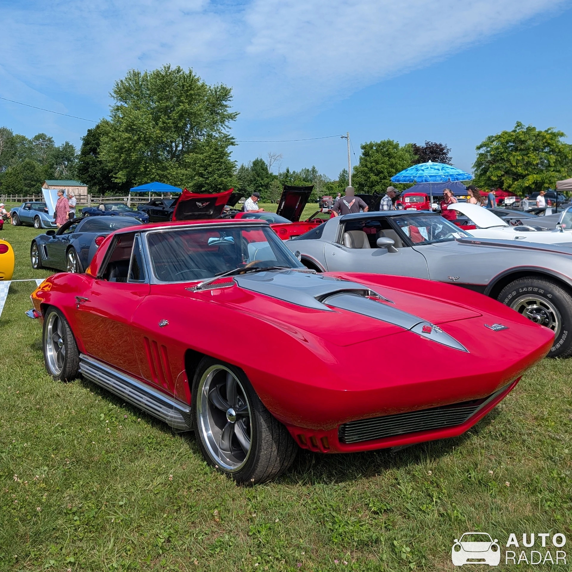 Chevrolet Corvette C2 Stingray Convertible spotted in Merrickville