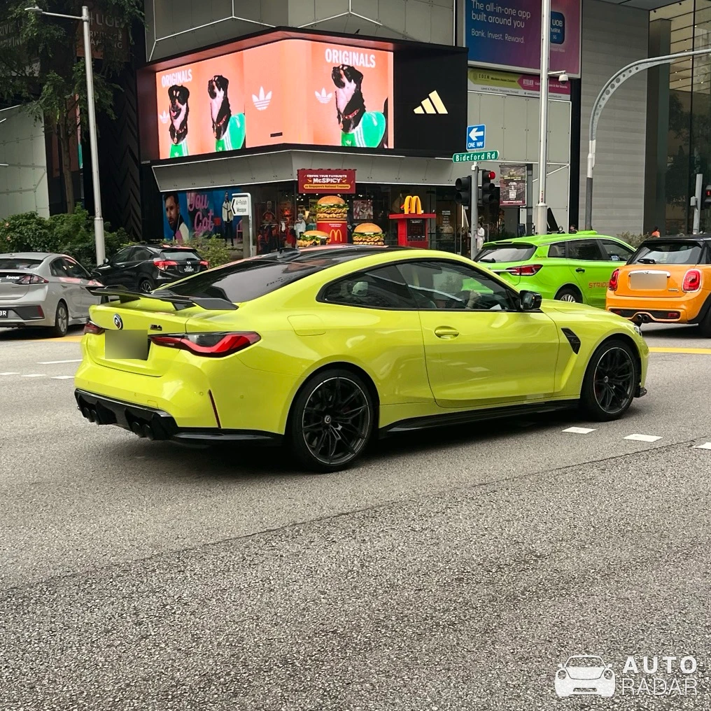 BMW M4 G82 Coupé Edition 50 Jahre BMW M spotted in Singapore