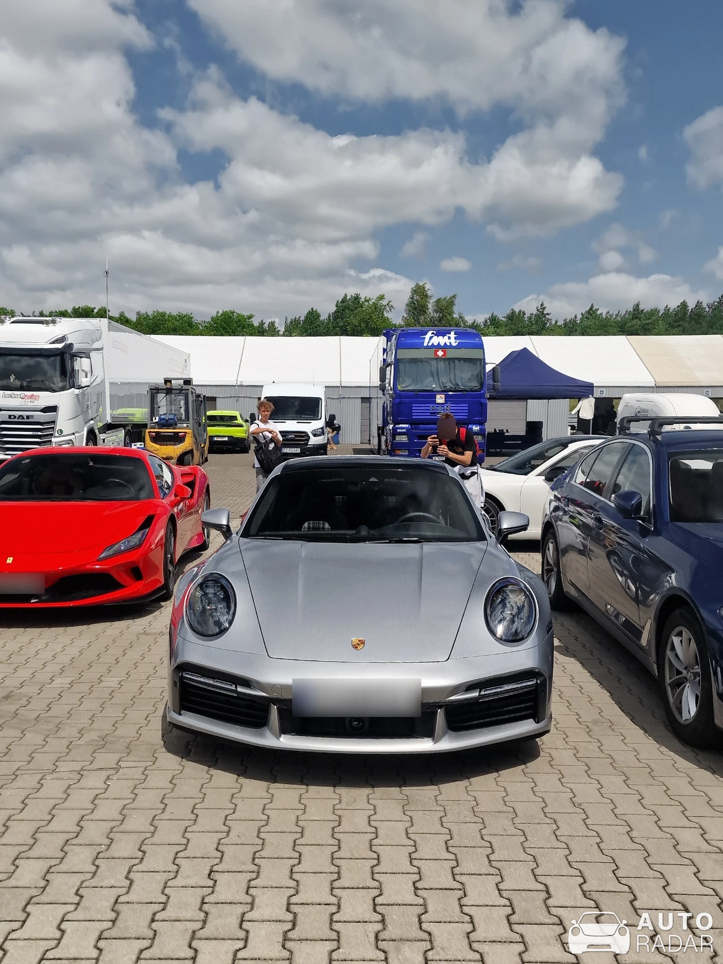 Porsche 992 Turbo 50 spotted in Poznań